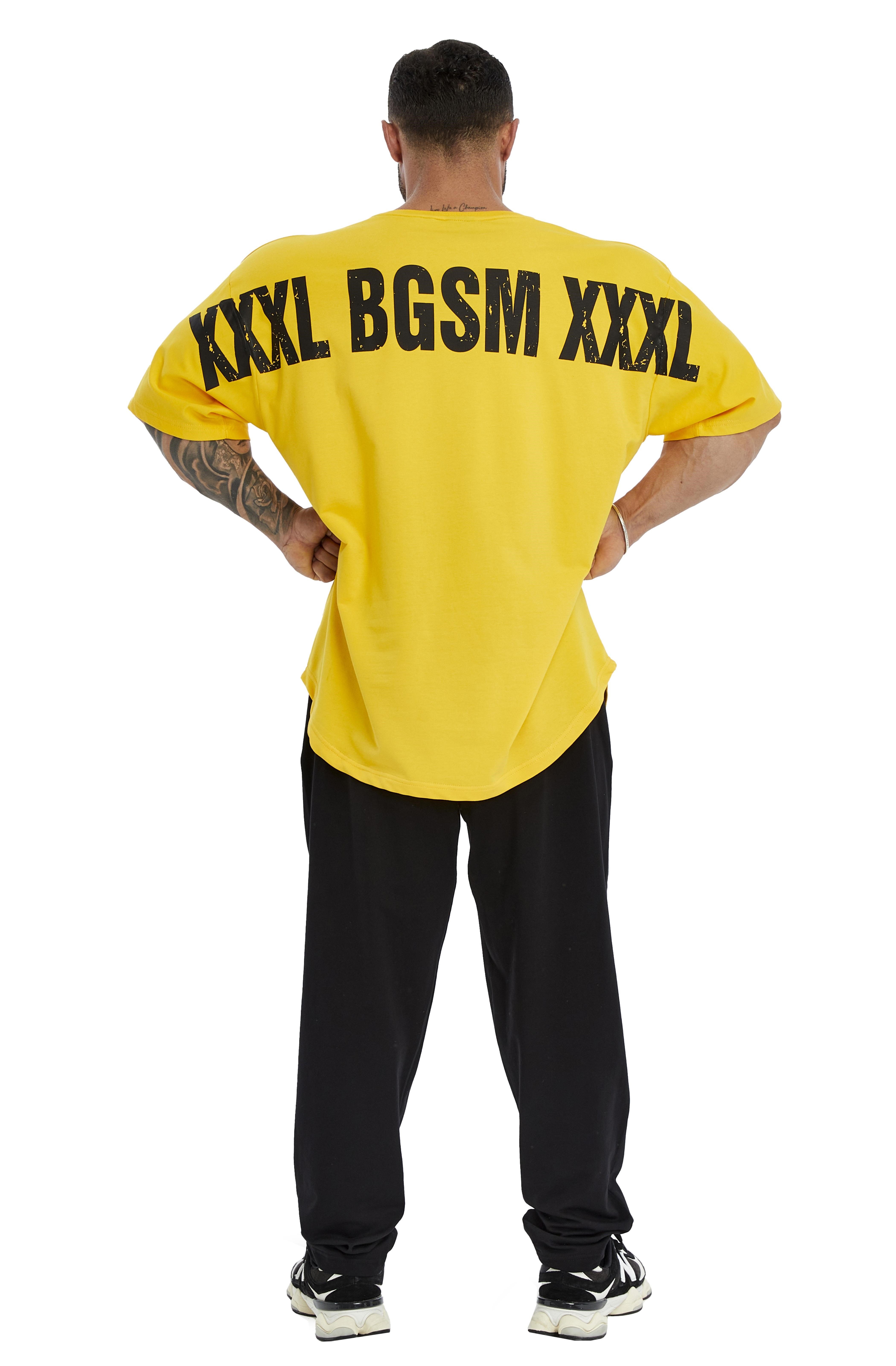 Erkek Oversize T-shirt Gym Rag Top BGSM 3379