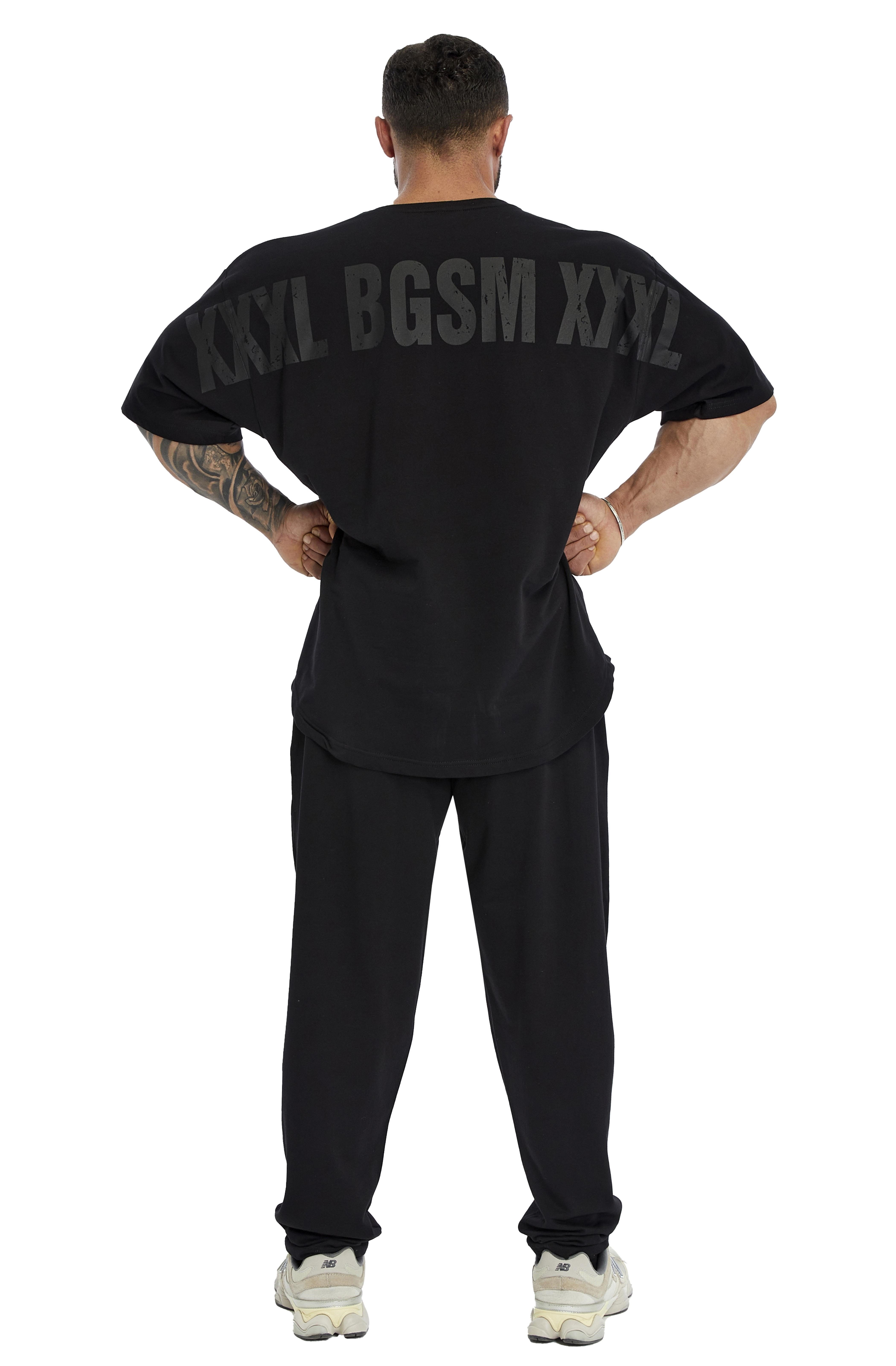 Erkek Oversize T-shirt Gym Rag Top BGSM 3379