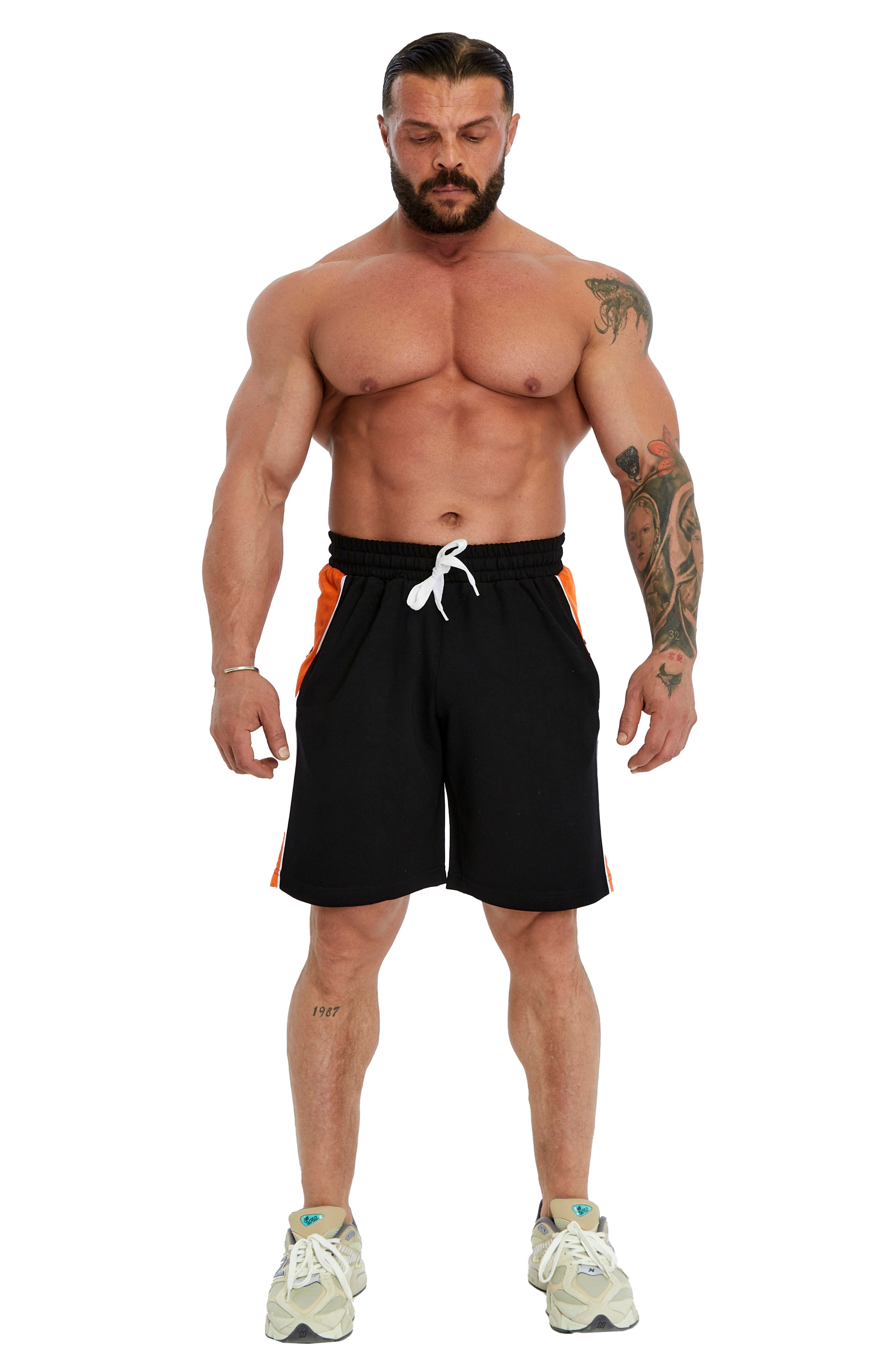 Erkek Pamuklu Fitness Spor Şort Big Sam 1366
