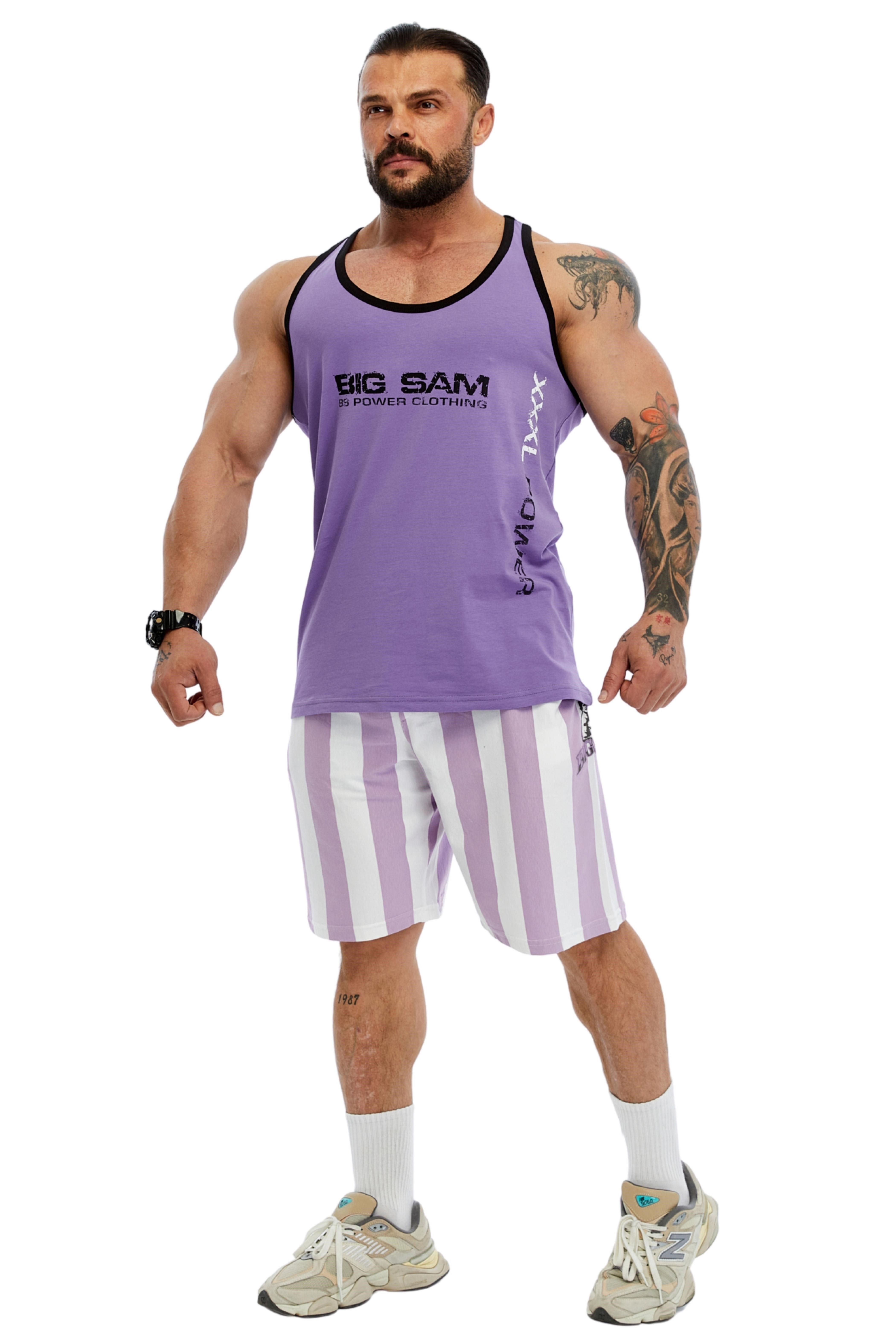 Erkek Rahat Kesim %95 Pamuk Spor Şort Big Sam 1336
