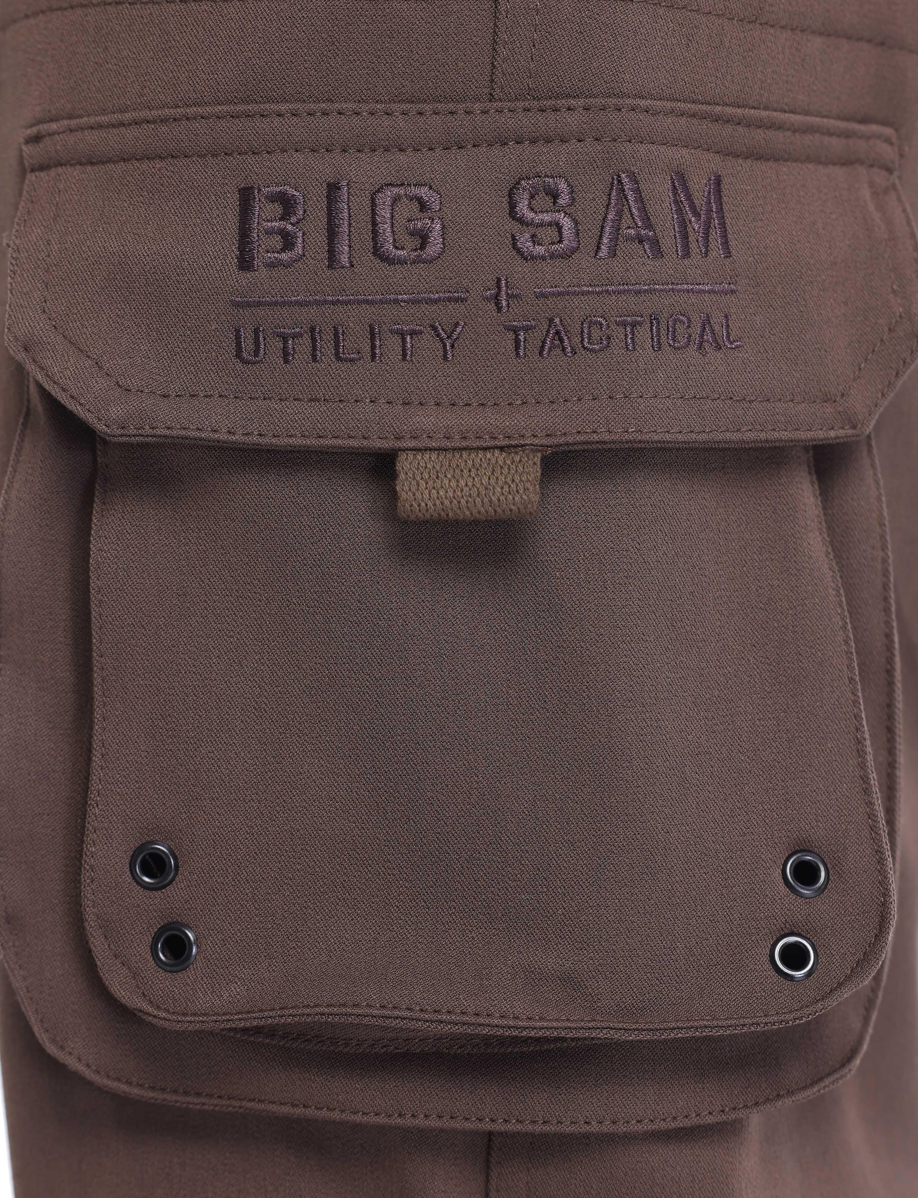 Erkek Rahat Kesim Teknik Kumaş Kargo Pantolon Big Sam PNT1422