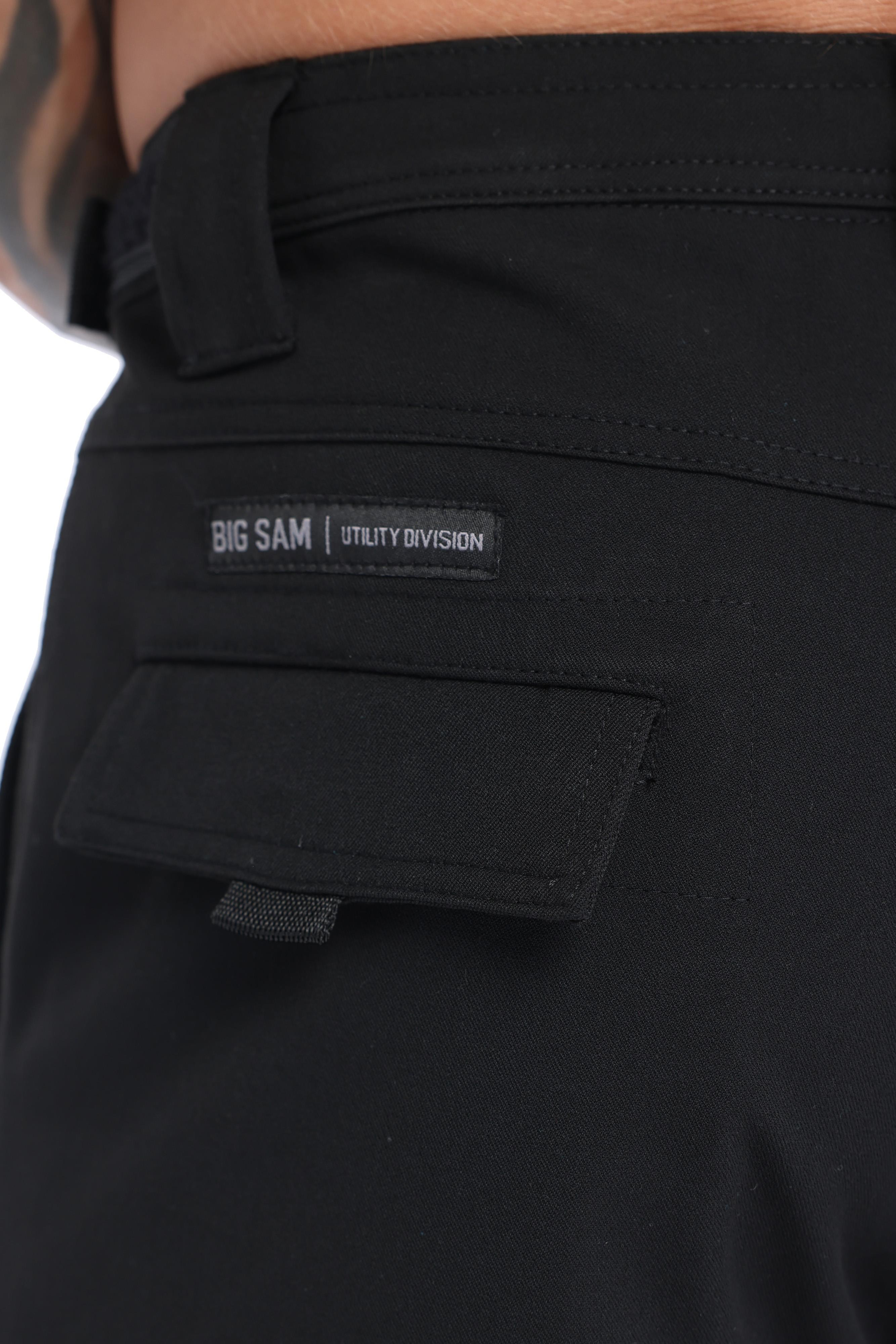 Erkek Rahat Kesim Teknik Kumaş Kargo Pantolon Big Sam PNT1422