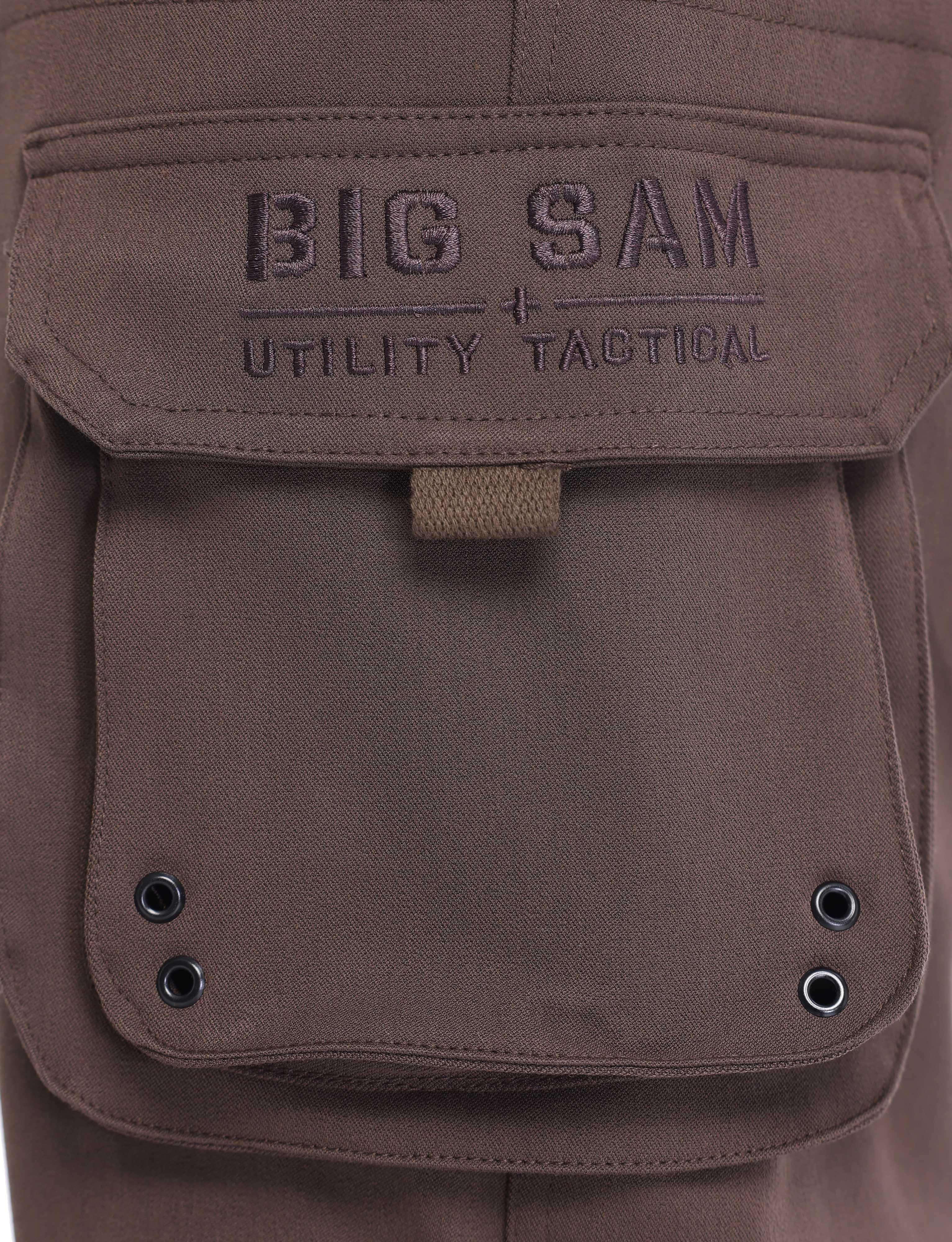 Erkek Rahat Kesim Teknik Kumaş Kargo Pantolon Big Sam PNT1422
