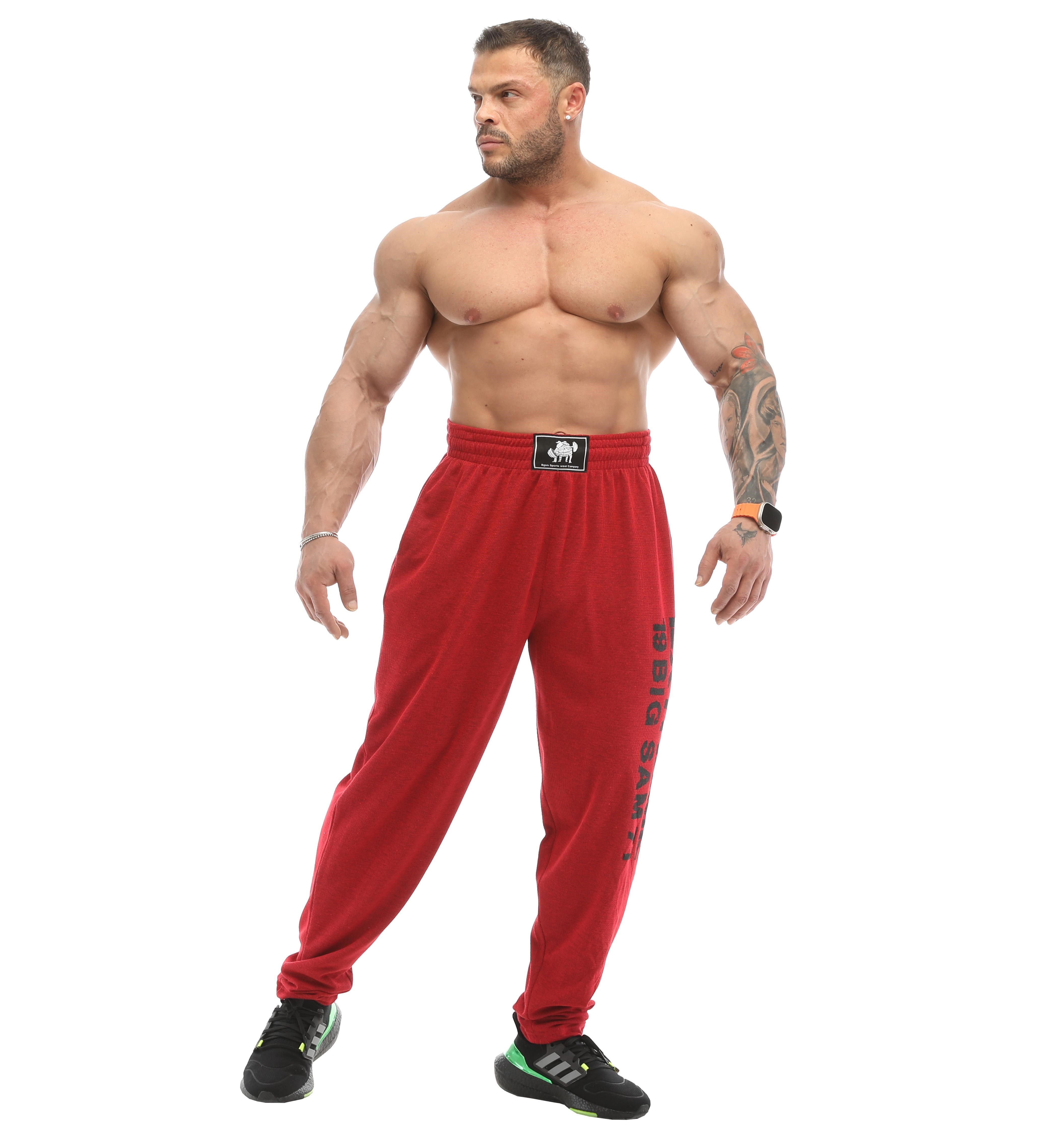 Erkek Şalvar Kesim Eşofman Altı Gym Pantolon BGSM PNT1358
