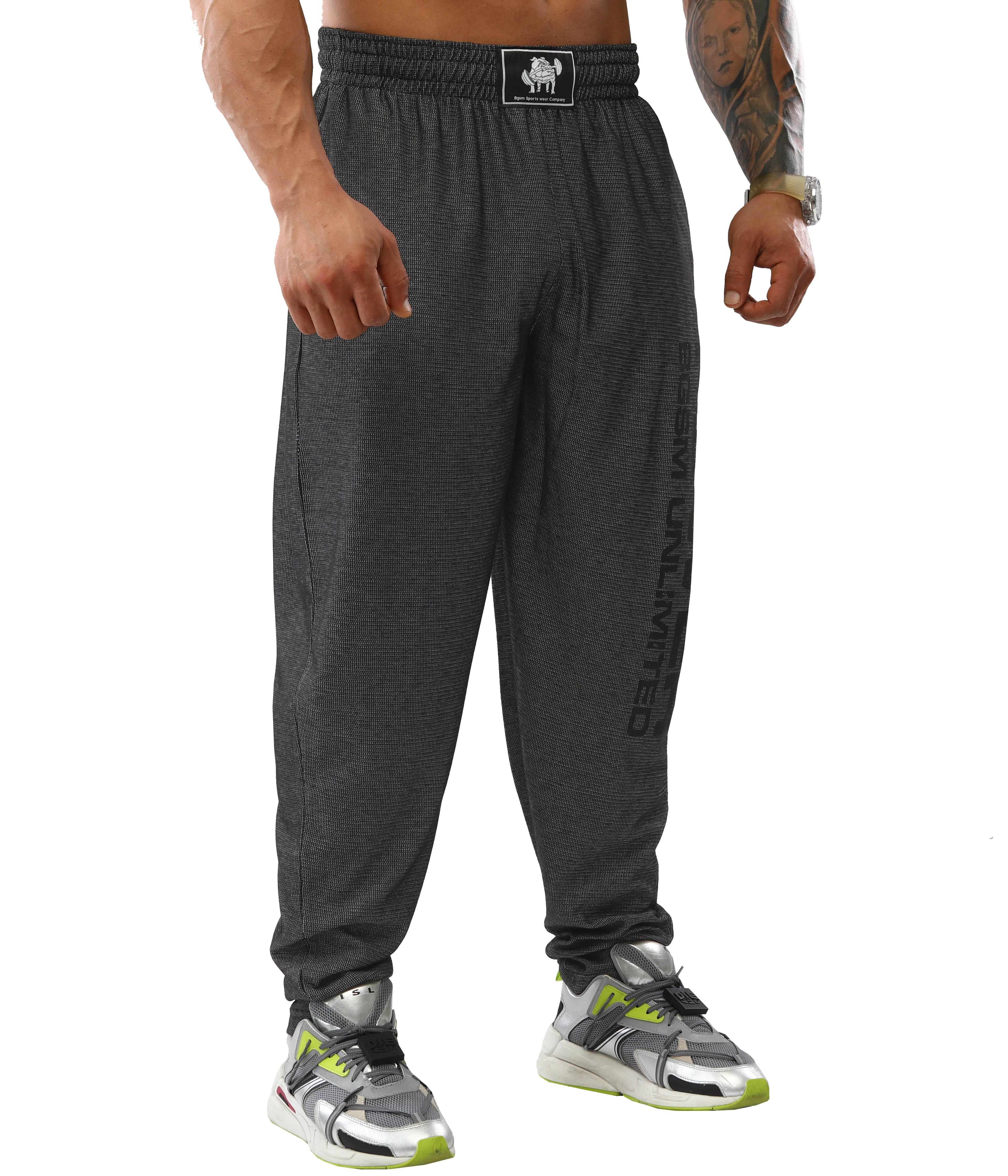 Erkek Şalvar Kesim Eşofman Altı Gym Pantolon BGSM PNT1358