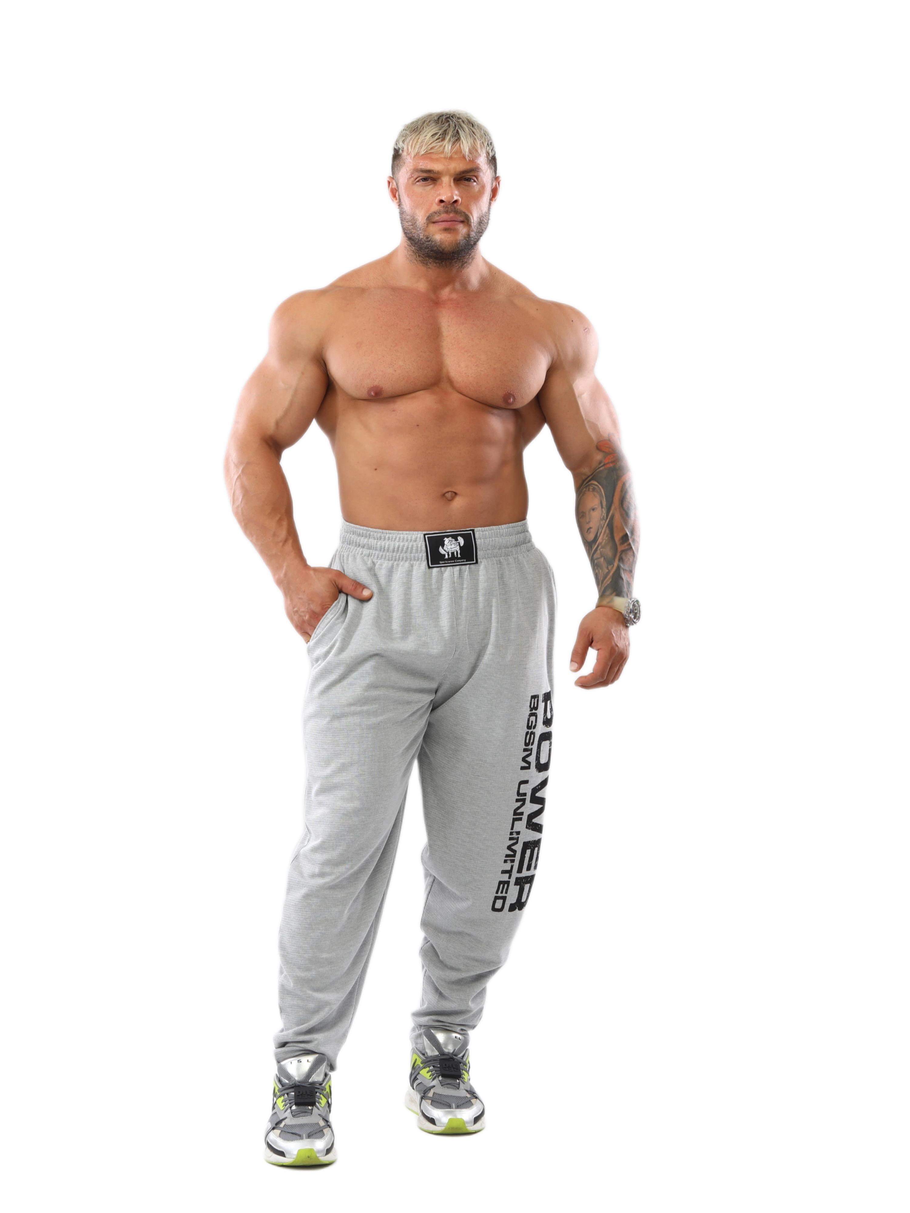 Erkek Şalvar Kesim Eşofman Altı Gym Pantolon BGSM PNT1358