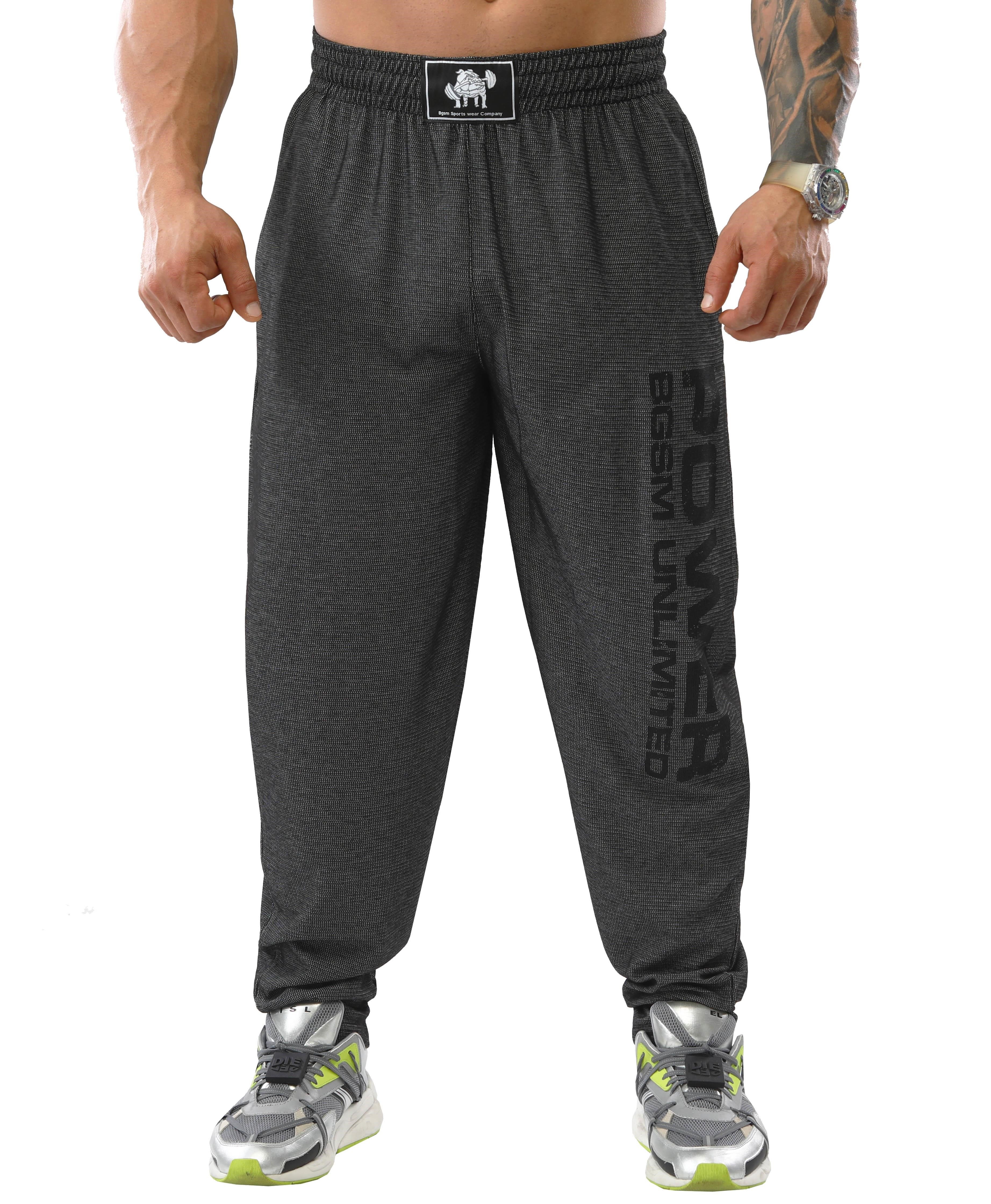 Erkek Şalvar Kesim Eşofman Altı Gym Pantolon BGSM PNT1358