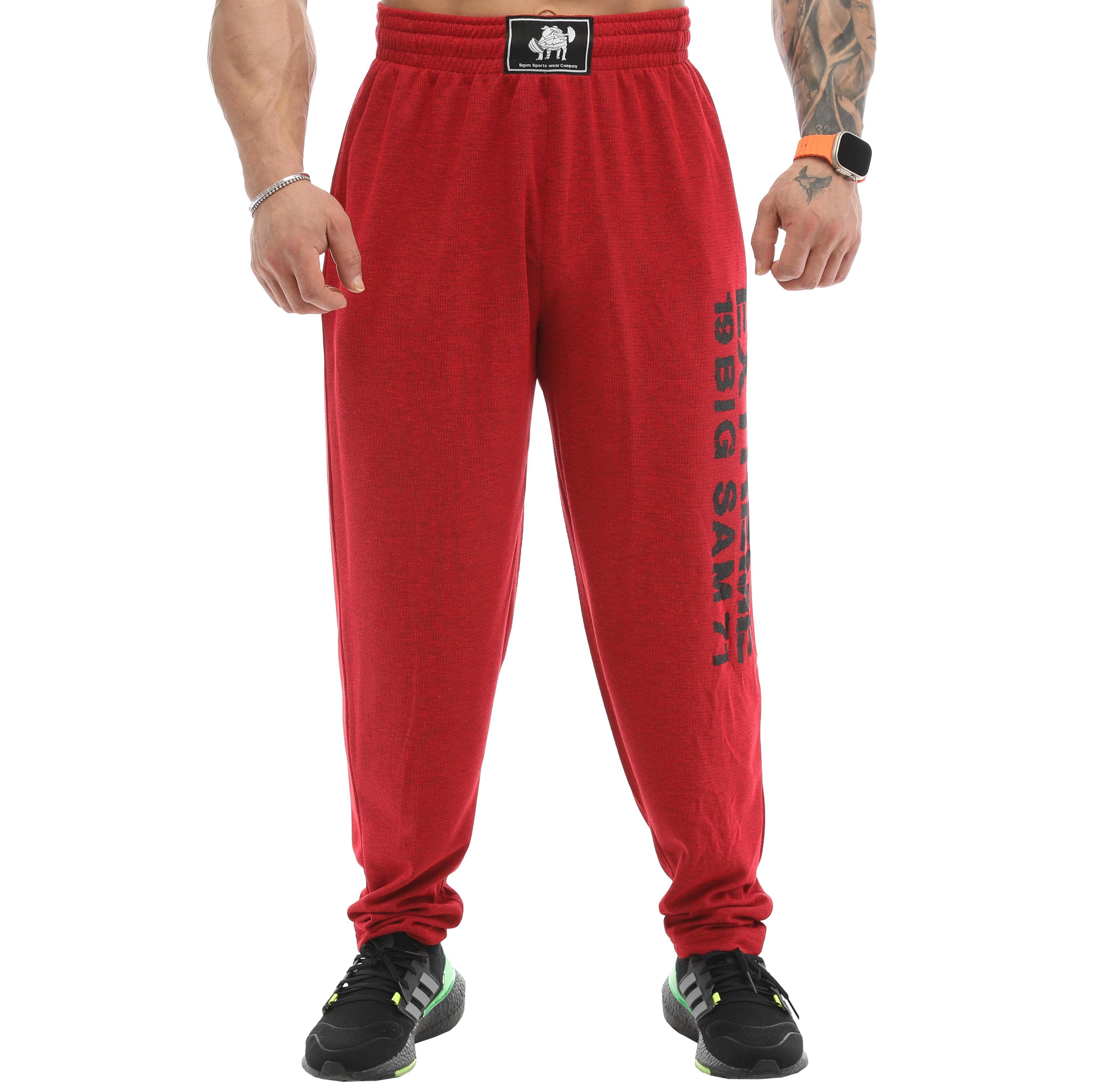 Erkek Şalvar Kesim Eşofman Altı Gym Pantolon BGSM PNT1358