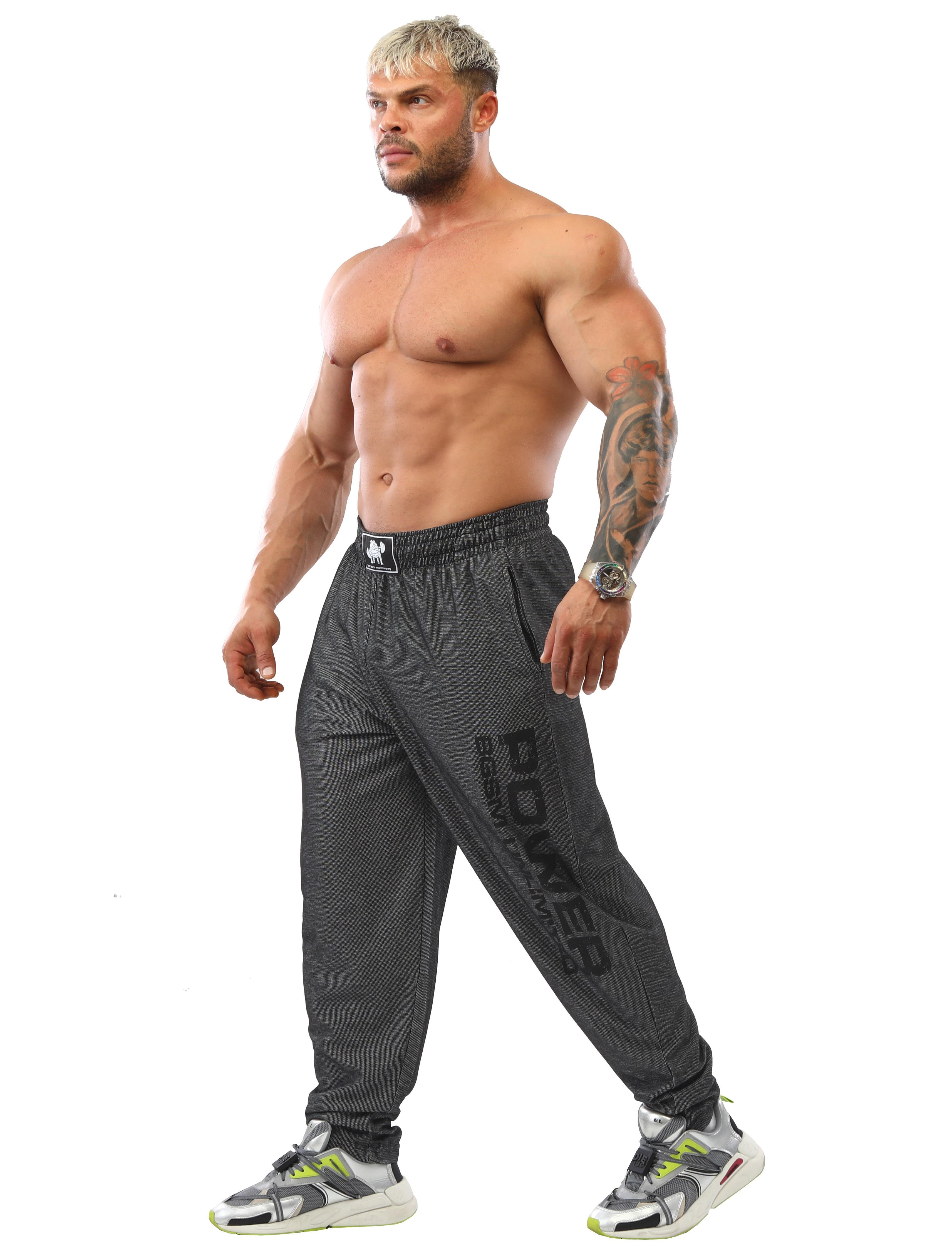 Erkek Şalvar Kesim Eşofman Altı Gym Pantolon BGSM PNT1358