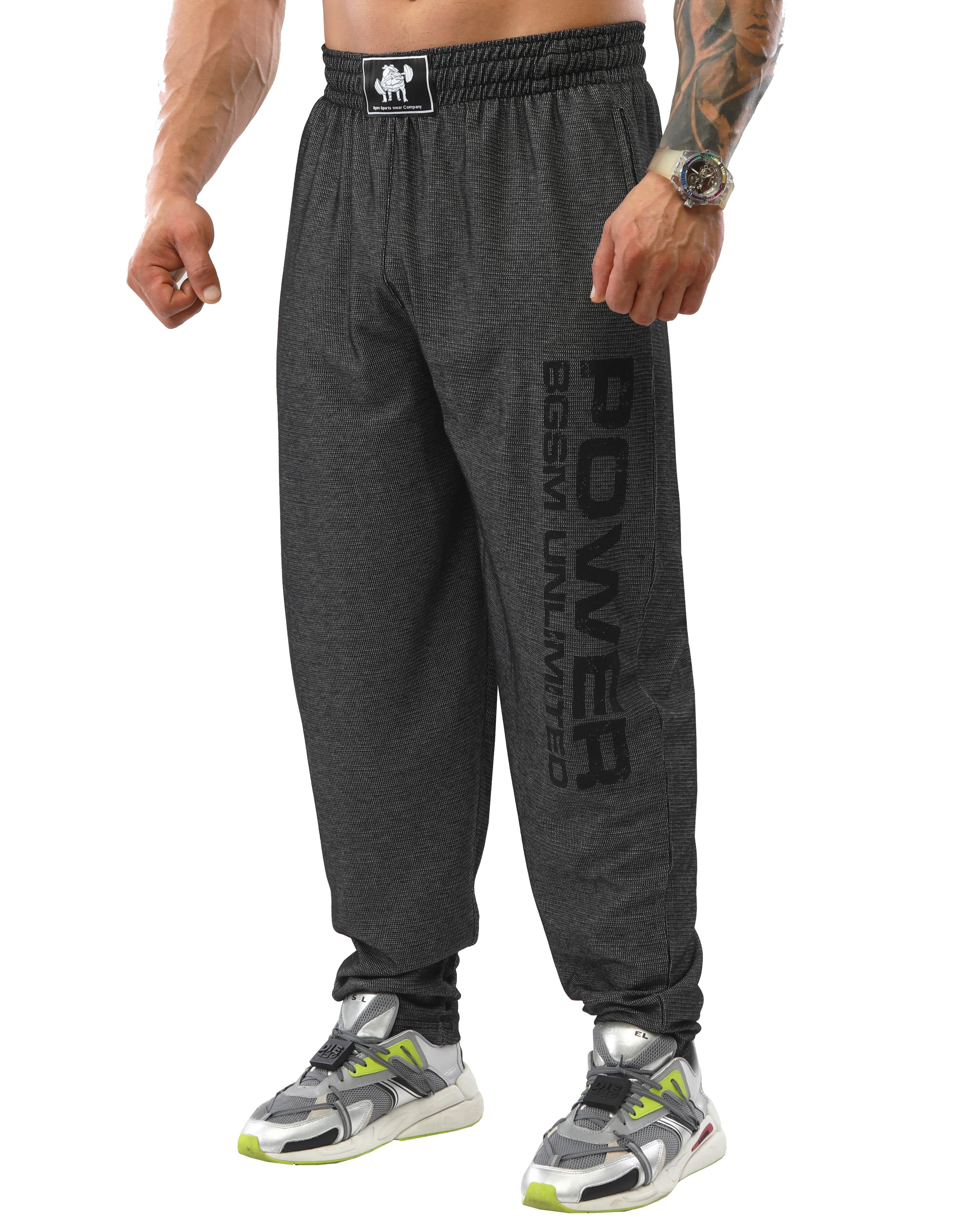 Erkek Şalvar Kesim Eşofman Altı Gym Pantolon BGSM PNT1358