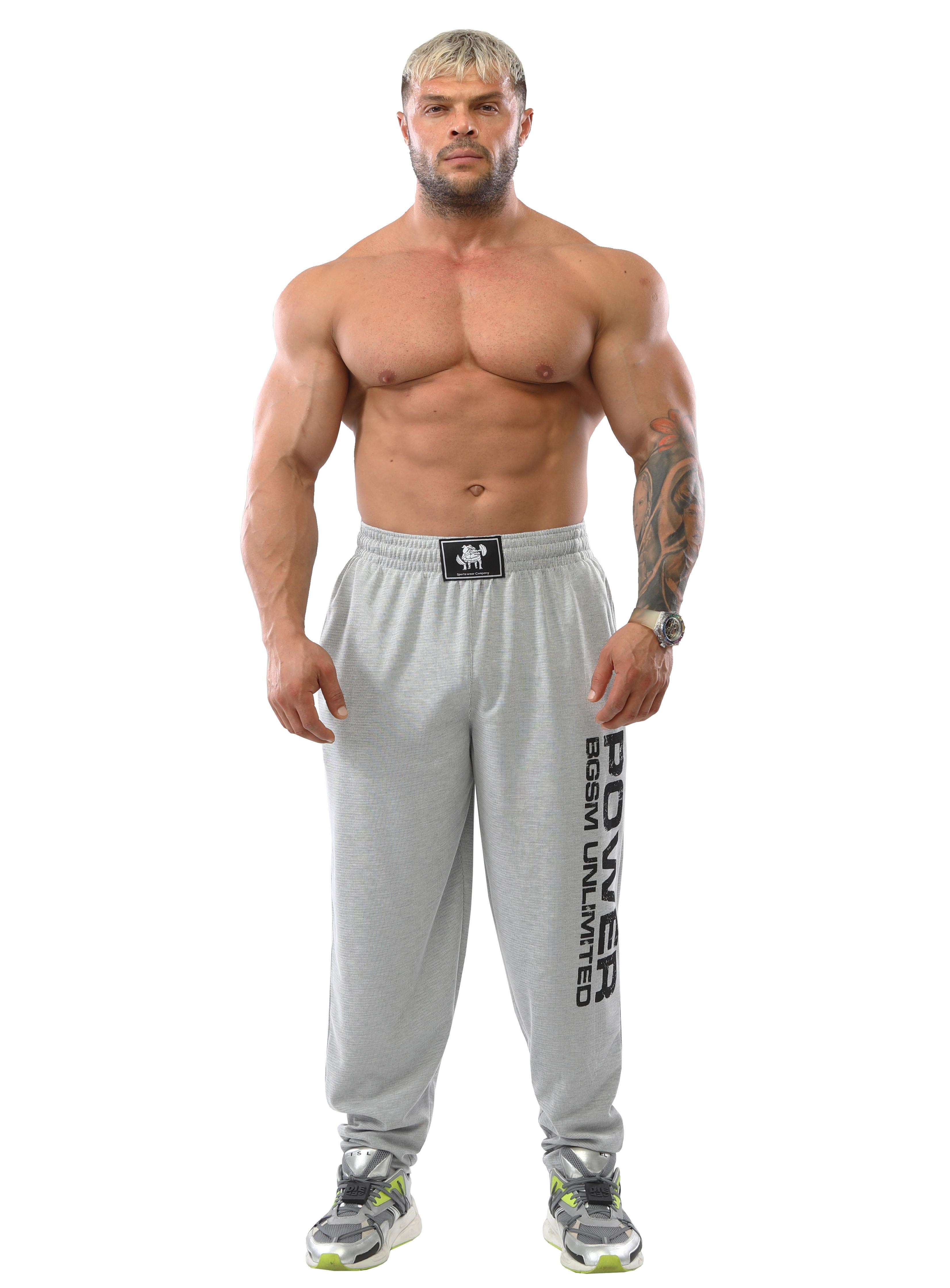 Erkek Şalvar Kesim Eşofman Altı Gym Pantolon BGSM PNT1358