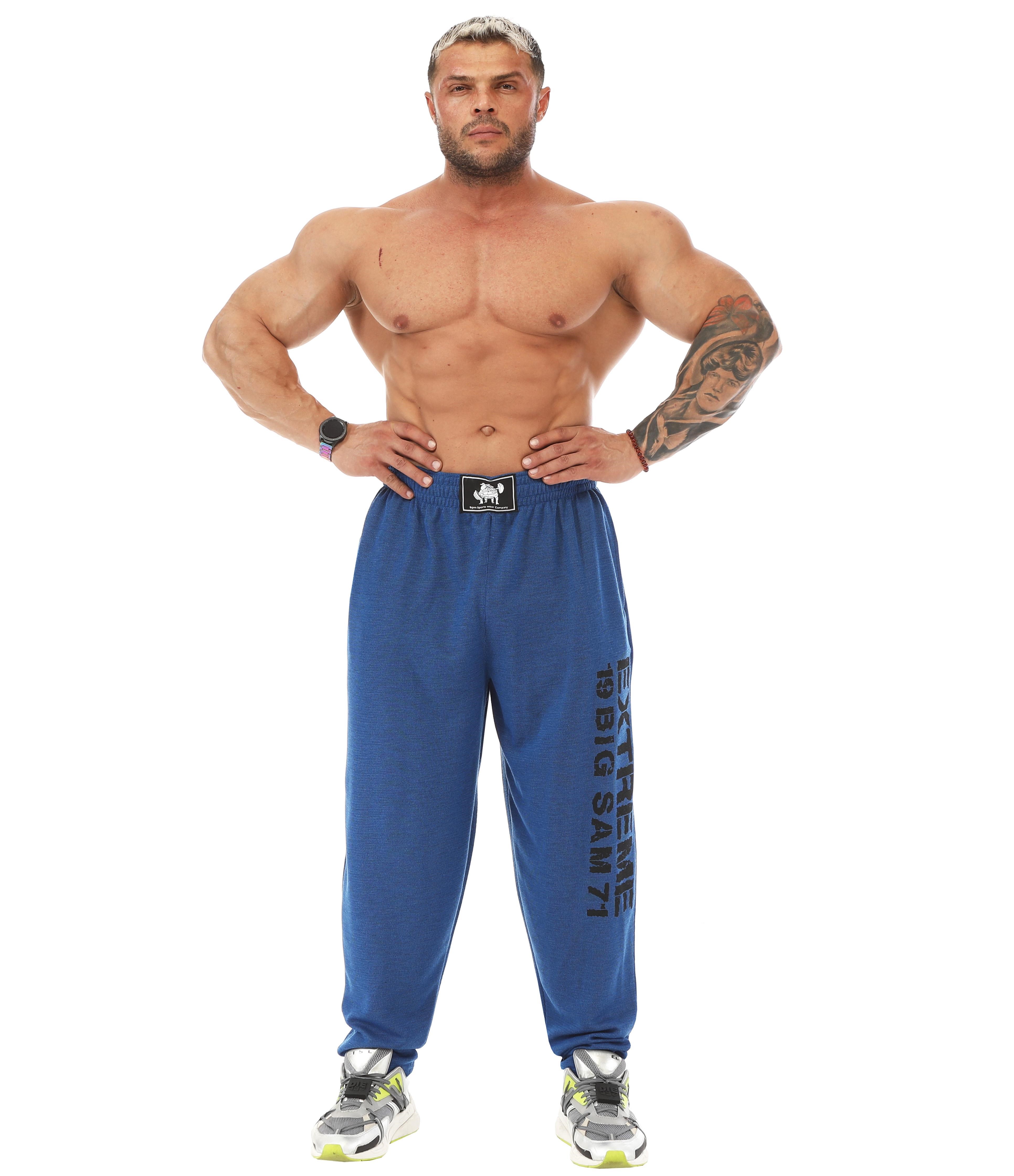 Erkek Şalvar Kesim Eşofman Altı Gym Pantolon BGSM PNT1358