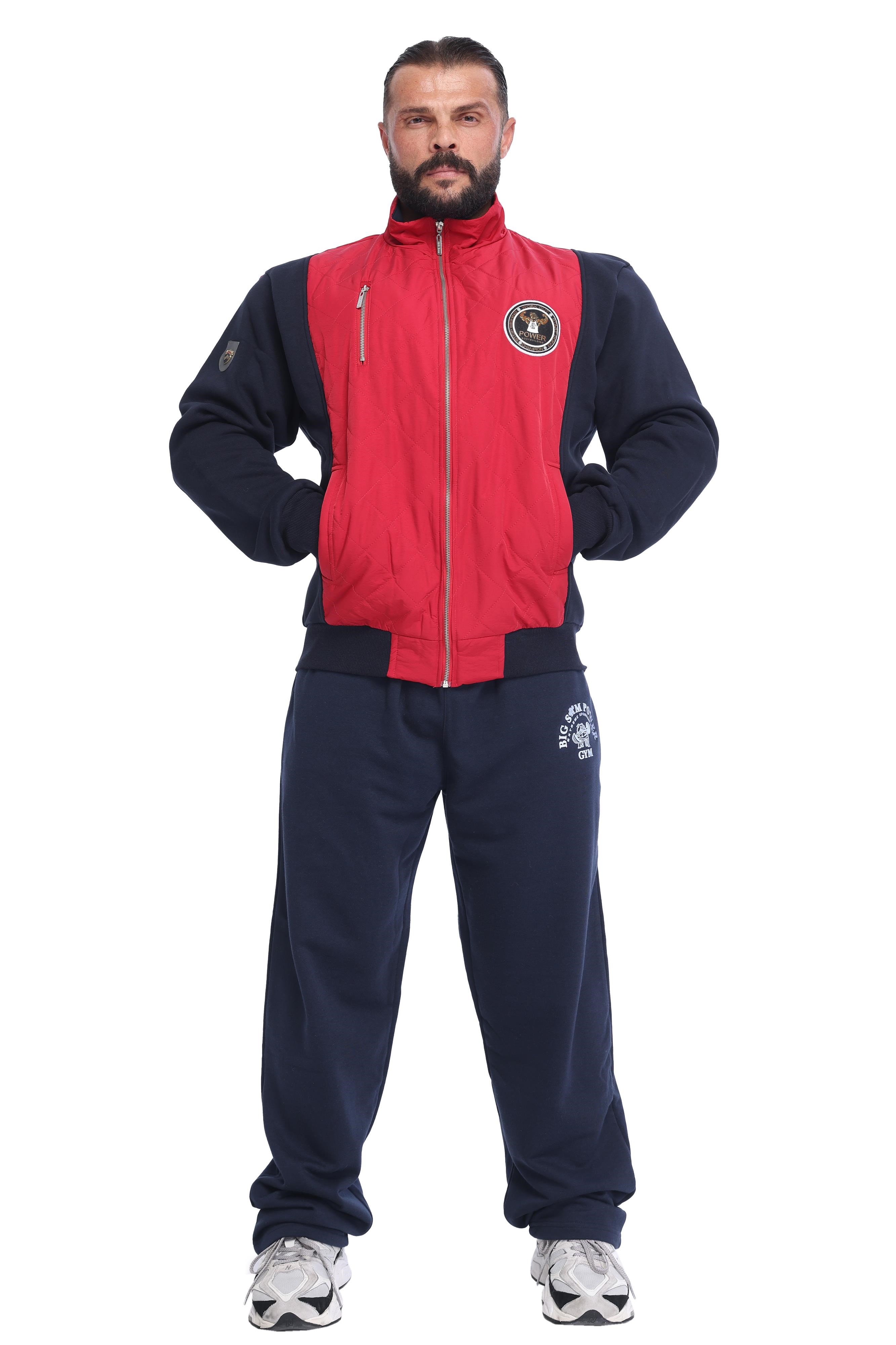 Erkek Spor Ceket Kapitone Detaylı Hafif Mont Big Sam 3597