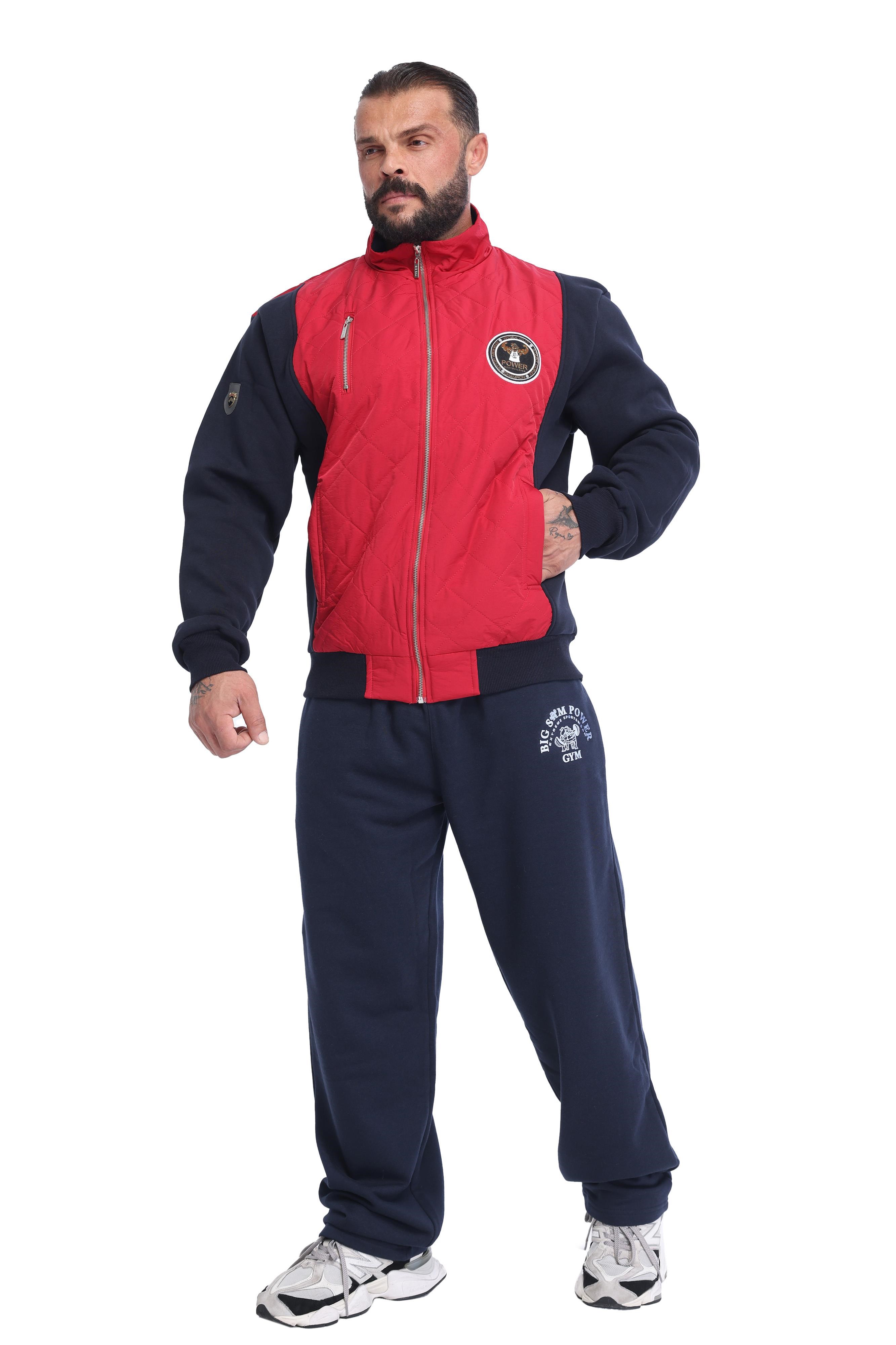 Erkek Spor Ceket Kapitone Detaylı Hafif Mont Big Sam 3597