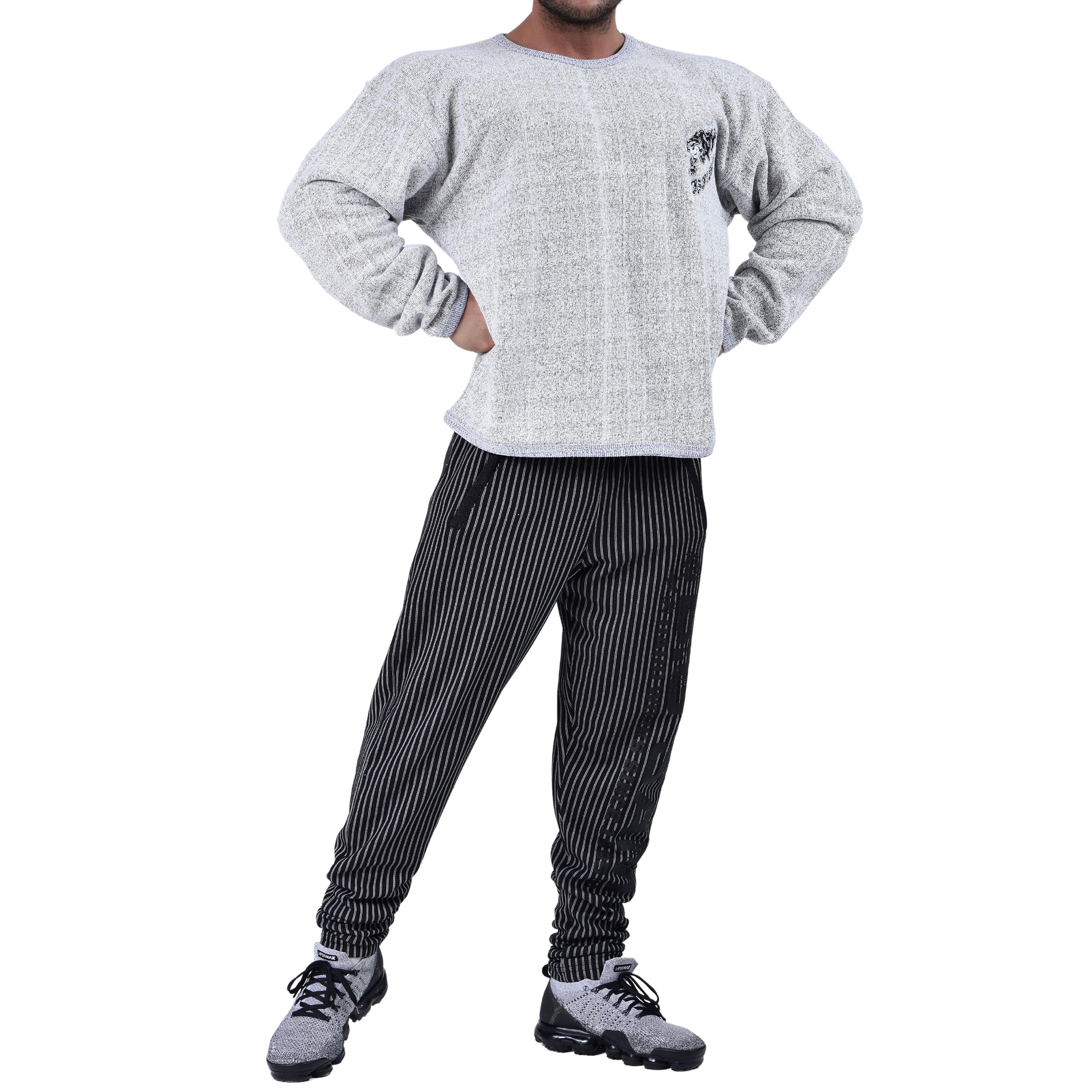 Erkek Sweatshirt | Geniş Kesim, Pamuklu Spor Kazak