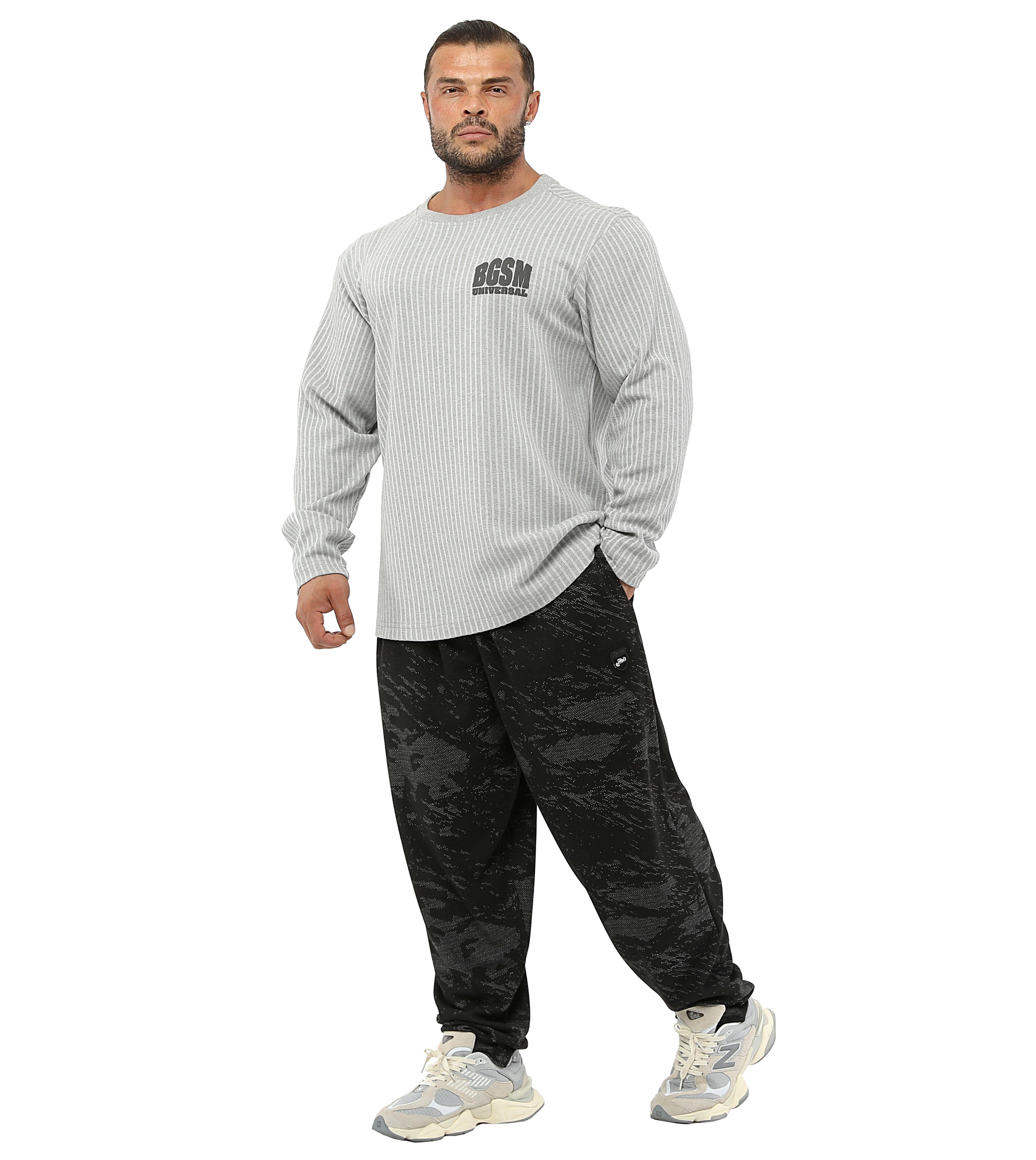 Erkek Sweatshirt, Kışlık Pamuklu Atletik Rahat Kesim