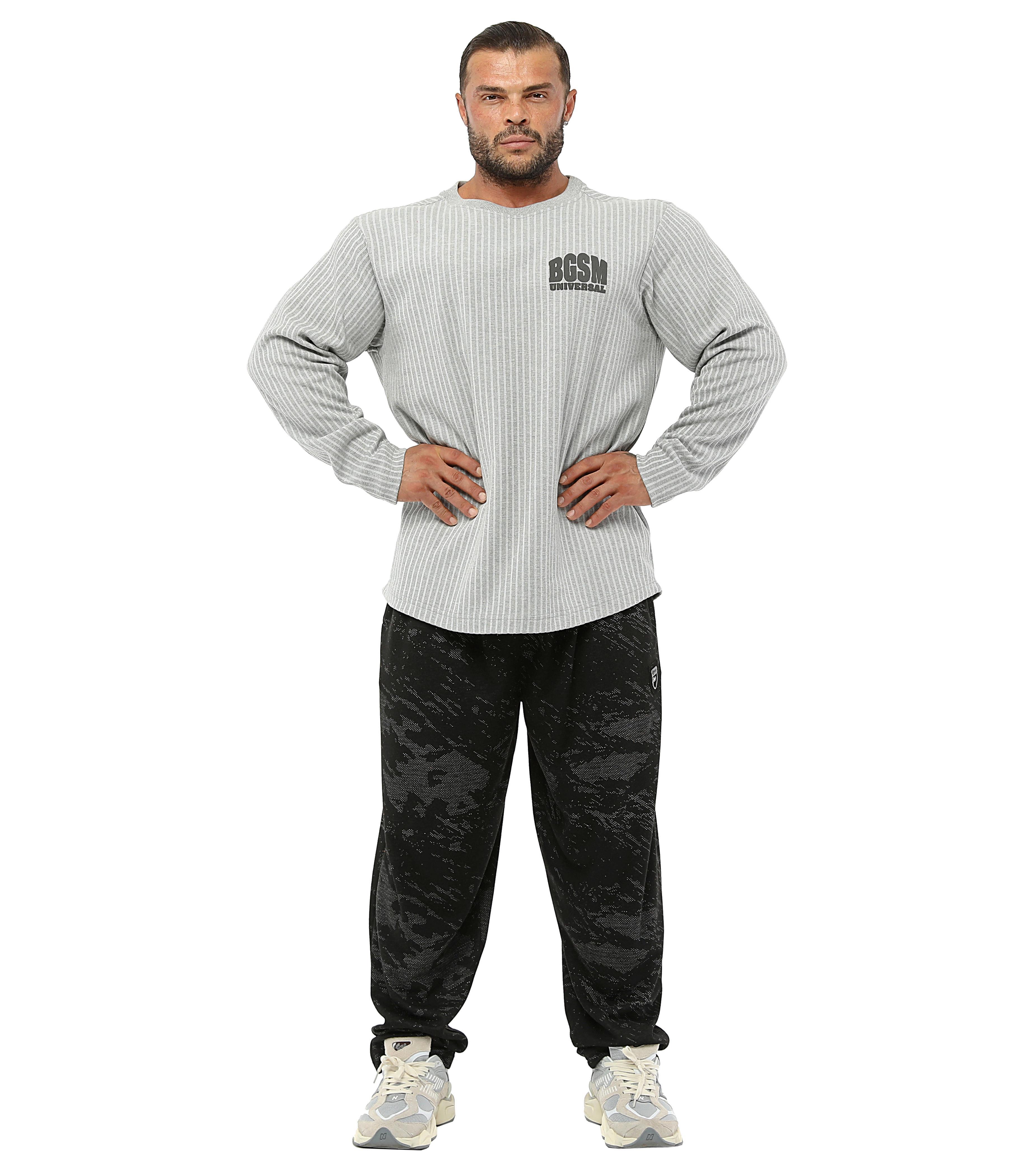 Erkek Sweatshirt, Kışlık Pamuklu Atletik Rahat Kesim
