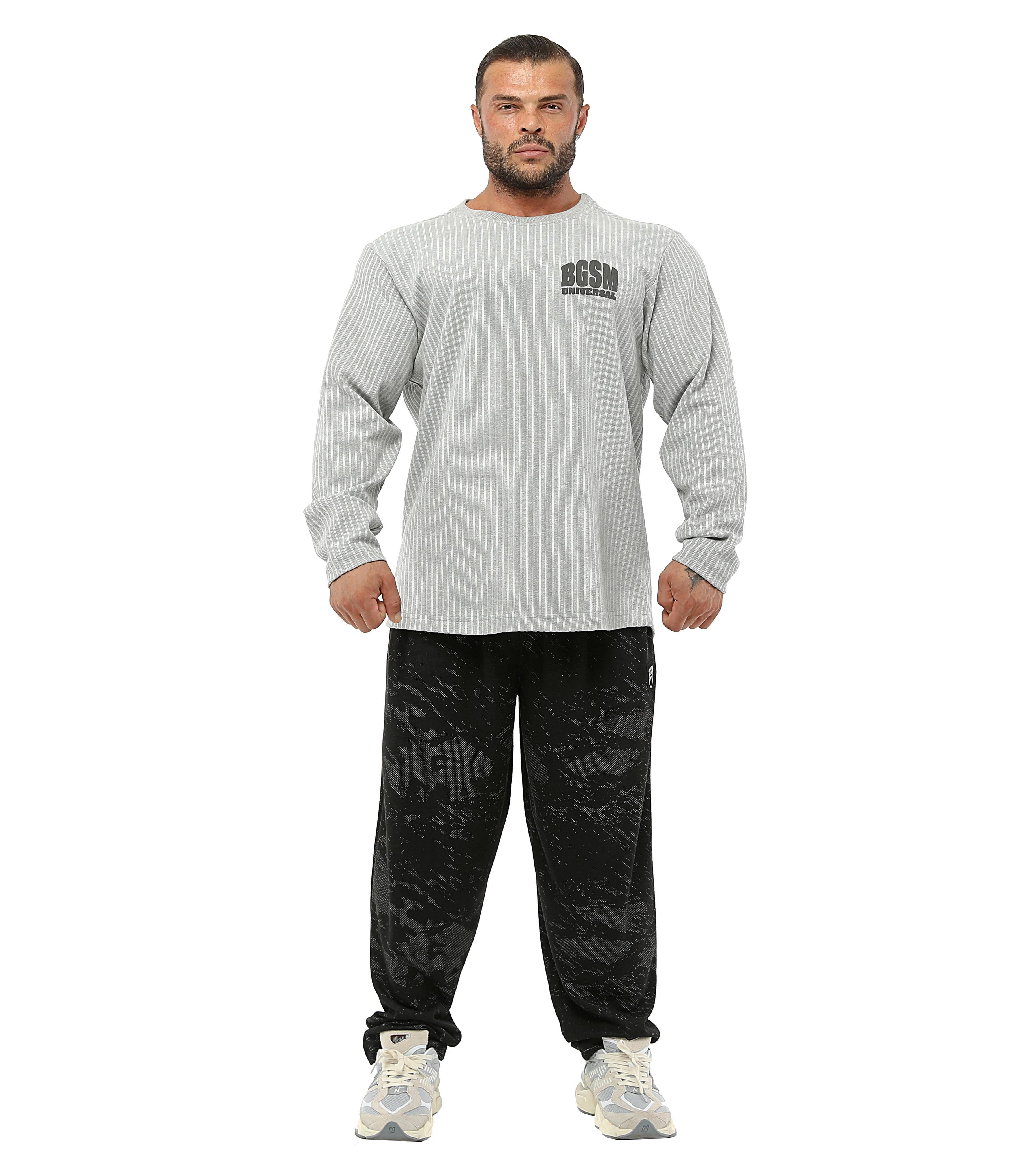 Erkek Sweatshirt, Kışlık Pamuklu Atletik Rahat Kesim