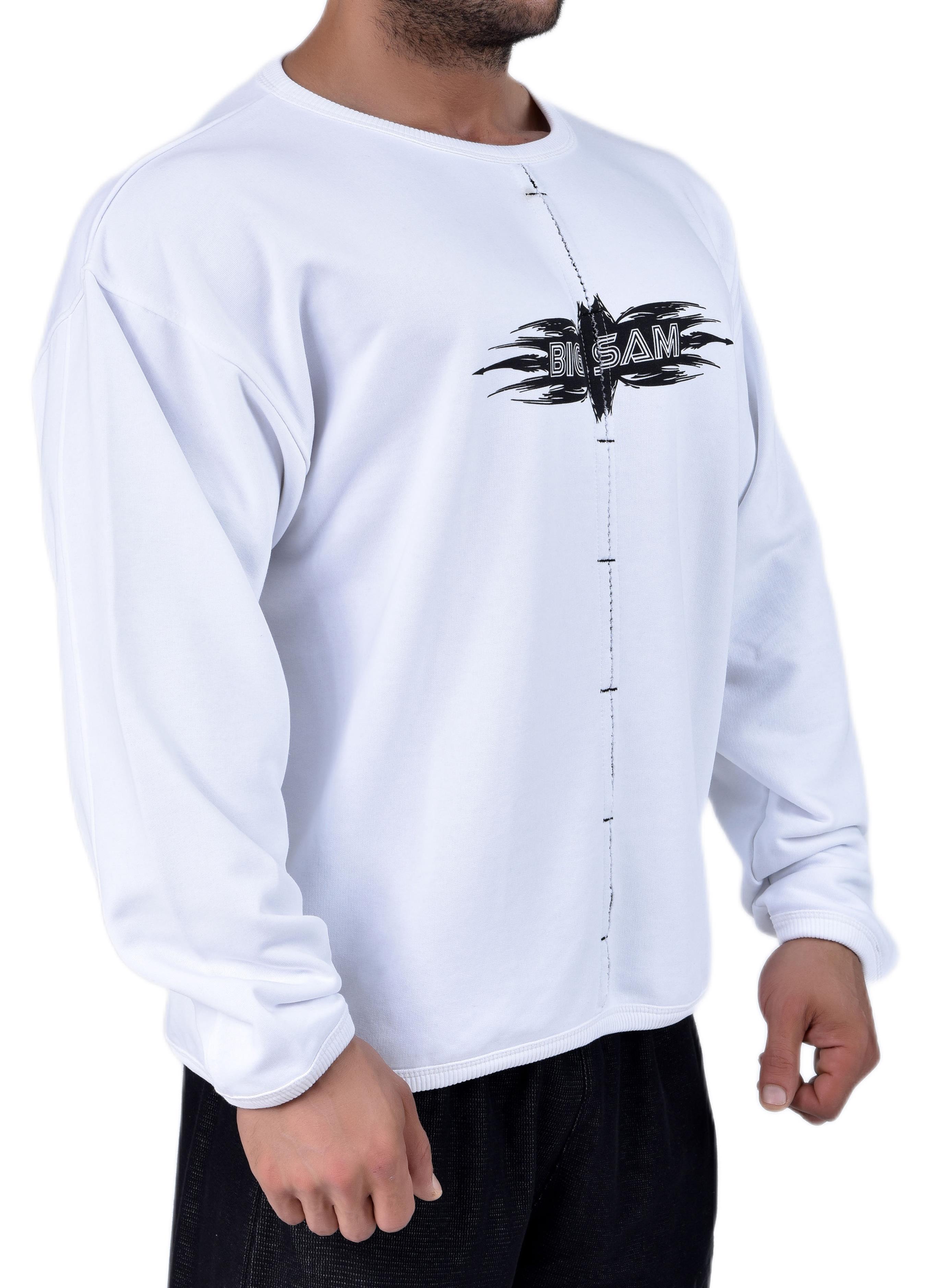 Erkek Sweatshirt, Kışlık Rahat Kesim Pamuklu