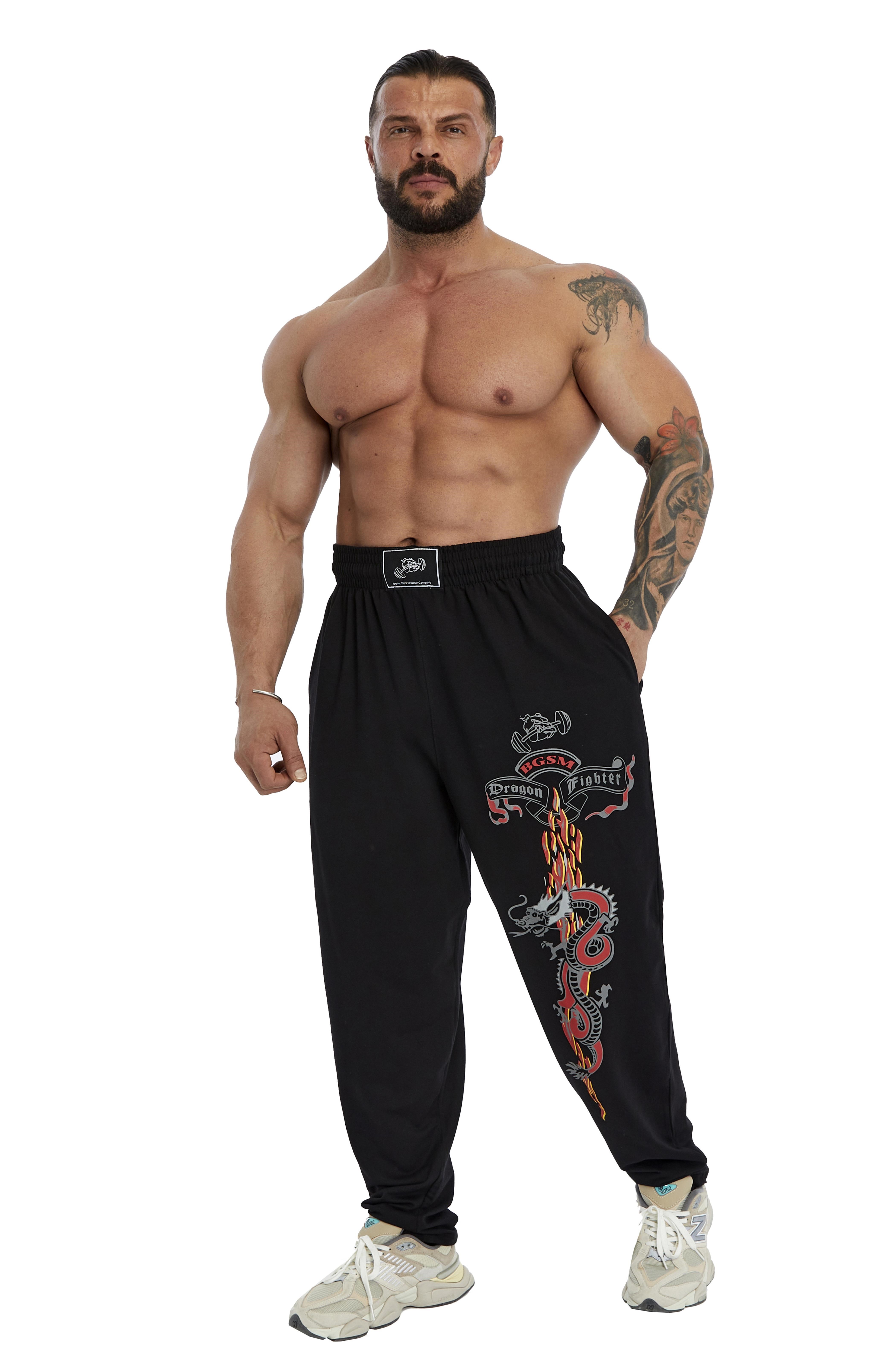 Eşofman Altı Body Pantolon | Şalvar Kesim, Pamuklu Big Sam 843