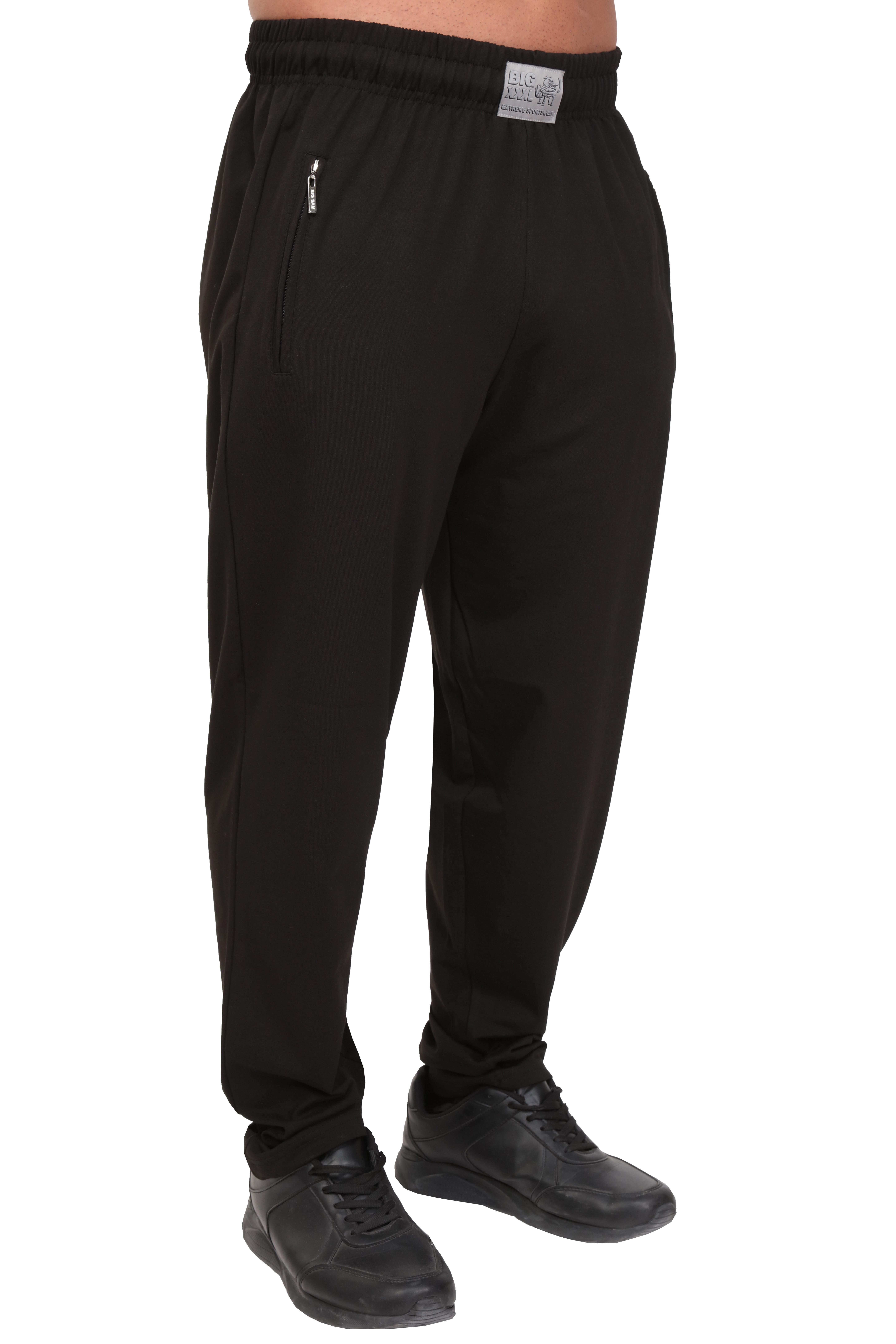 Eşofman Altı Rahat Kesim, Fermuarlı Body Pantolon Big Sam 1227
