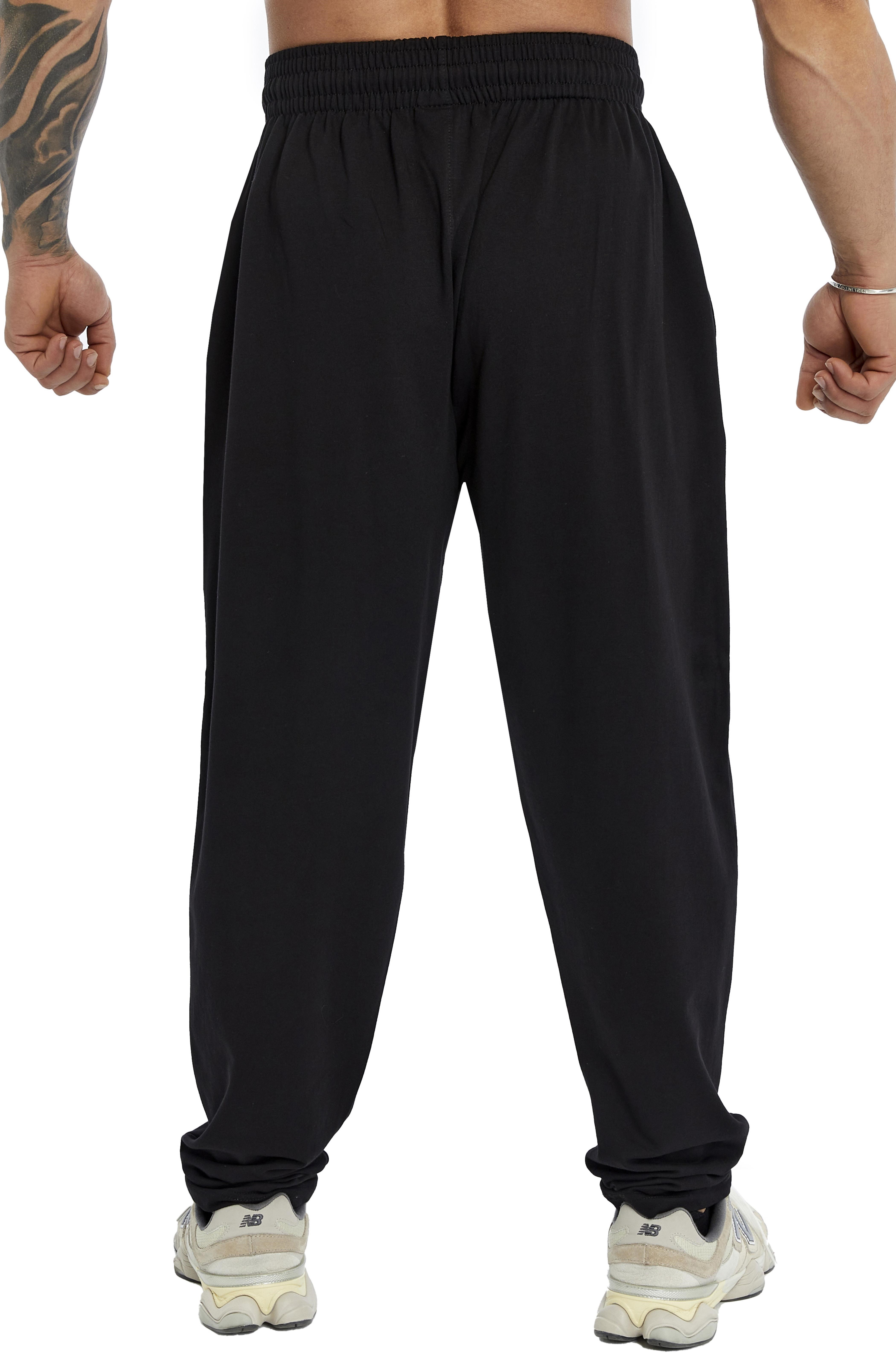 Eşofman Altı Şalvar Kesim Body PantolonLoose Fit Eşofman Altı Pamuklu Gym Spor Pantolon BGSM 1271