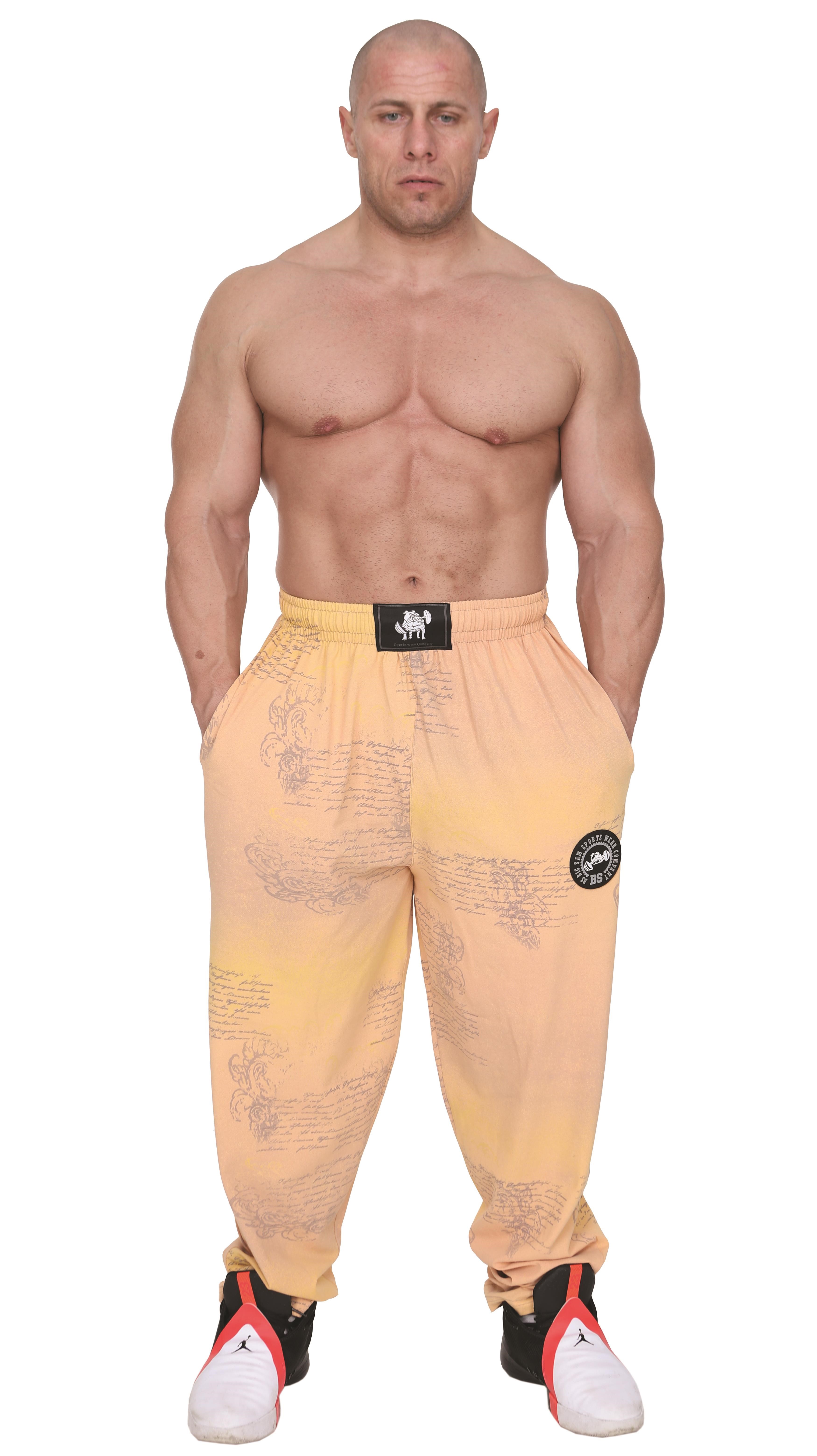 Etnik Desen Şalvar Kesim Eşofman Body Pantolon Big Sam 1163