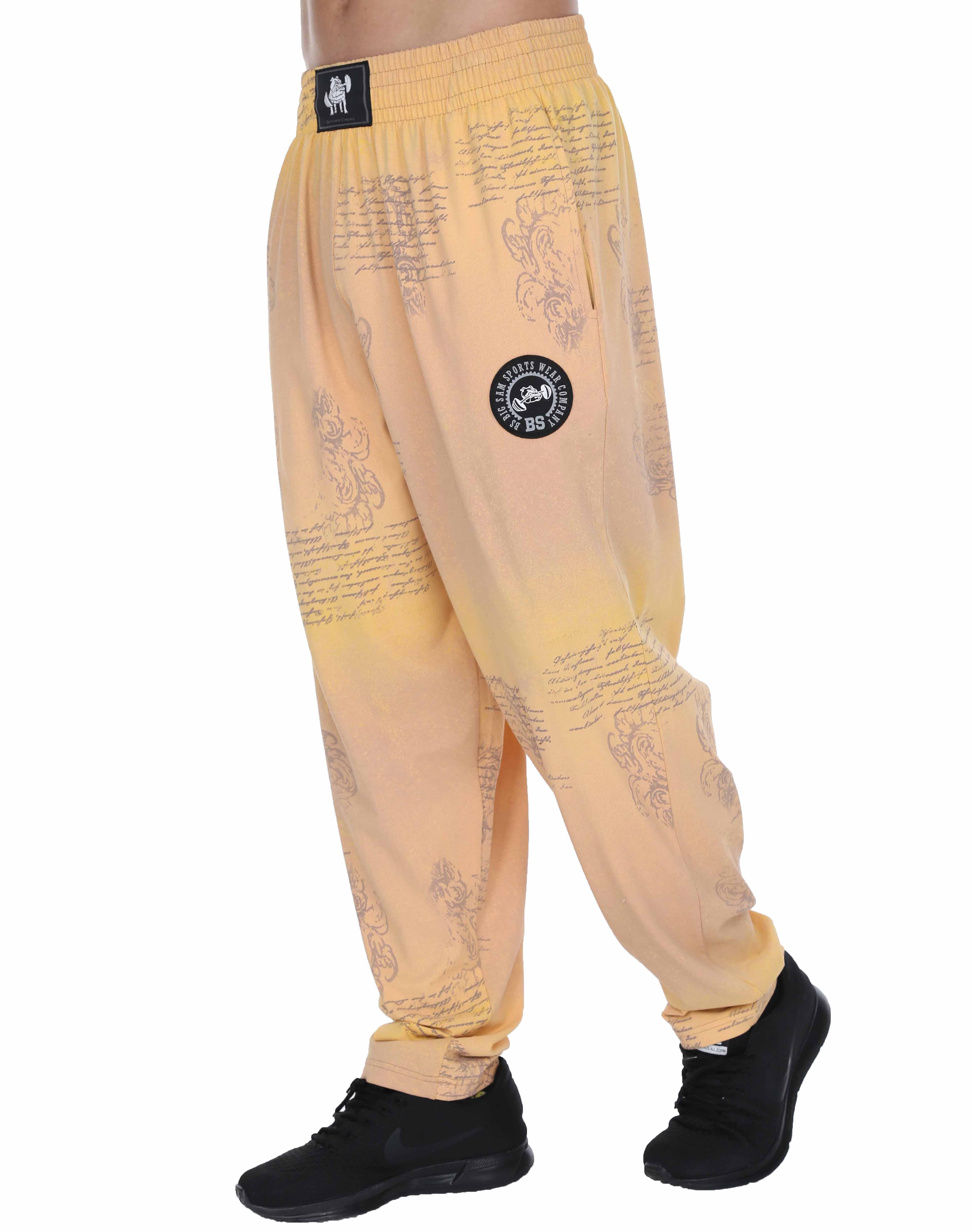 Etnik Desen Şalvar Kesim Eşofman Body Pantolon Big Sam 1163