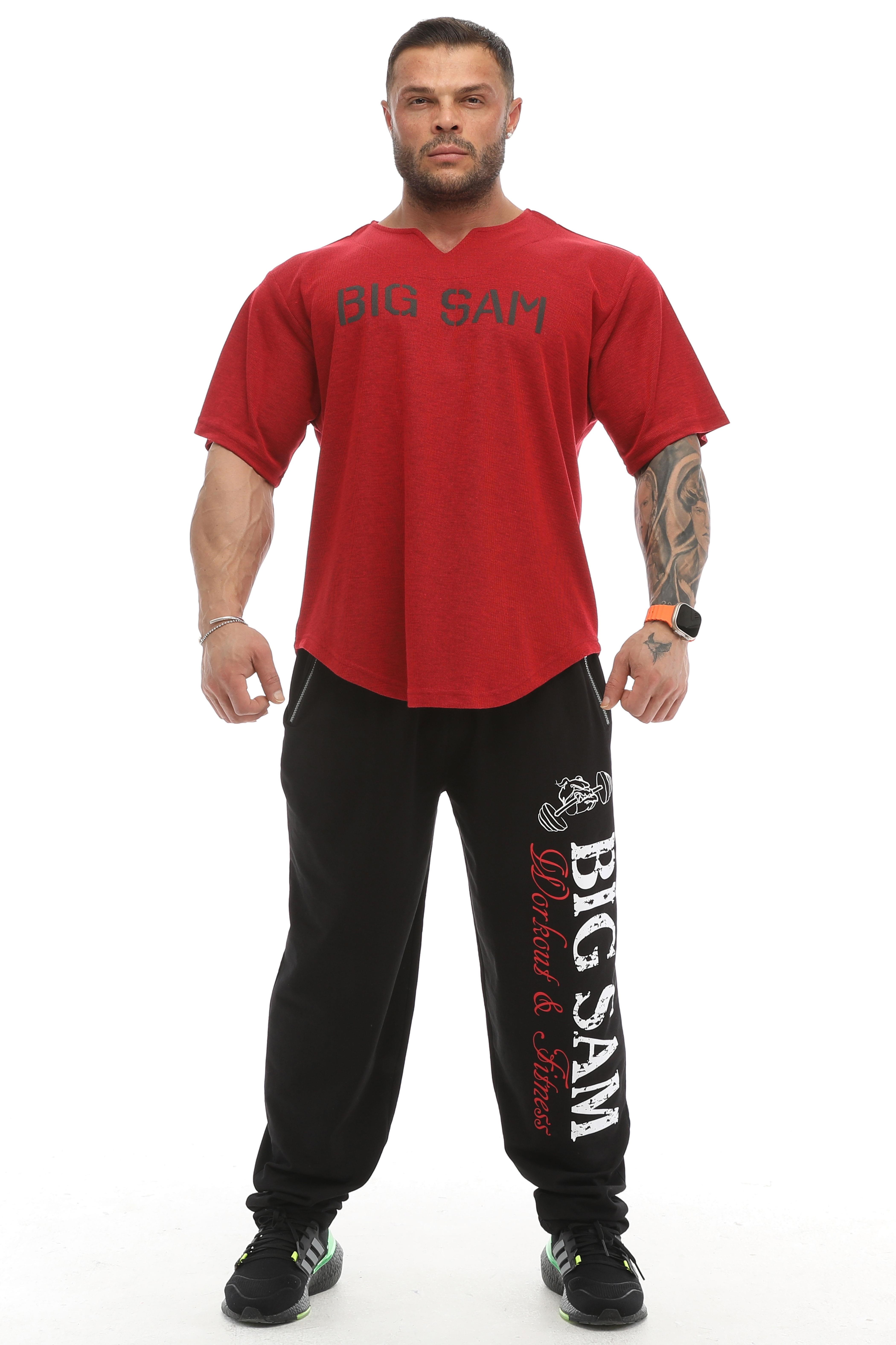 Fitness Pantolon Şalvar Kesim Eşofman Altı Big Sam 1094
