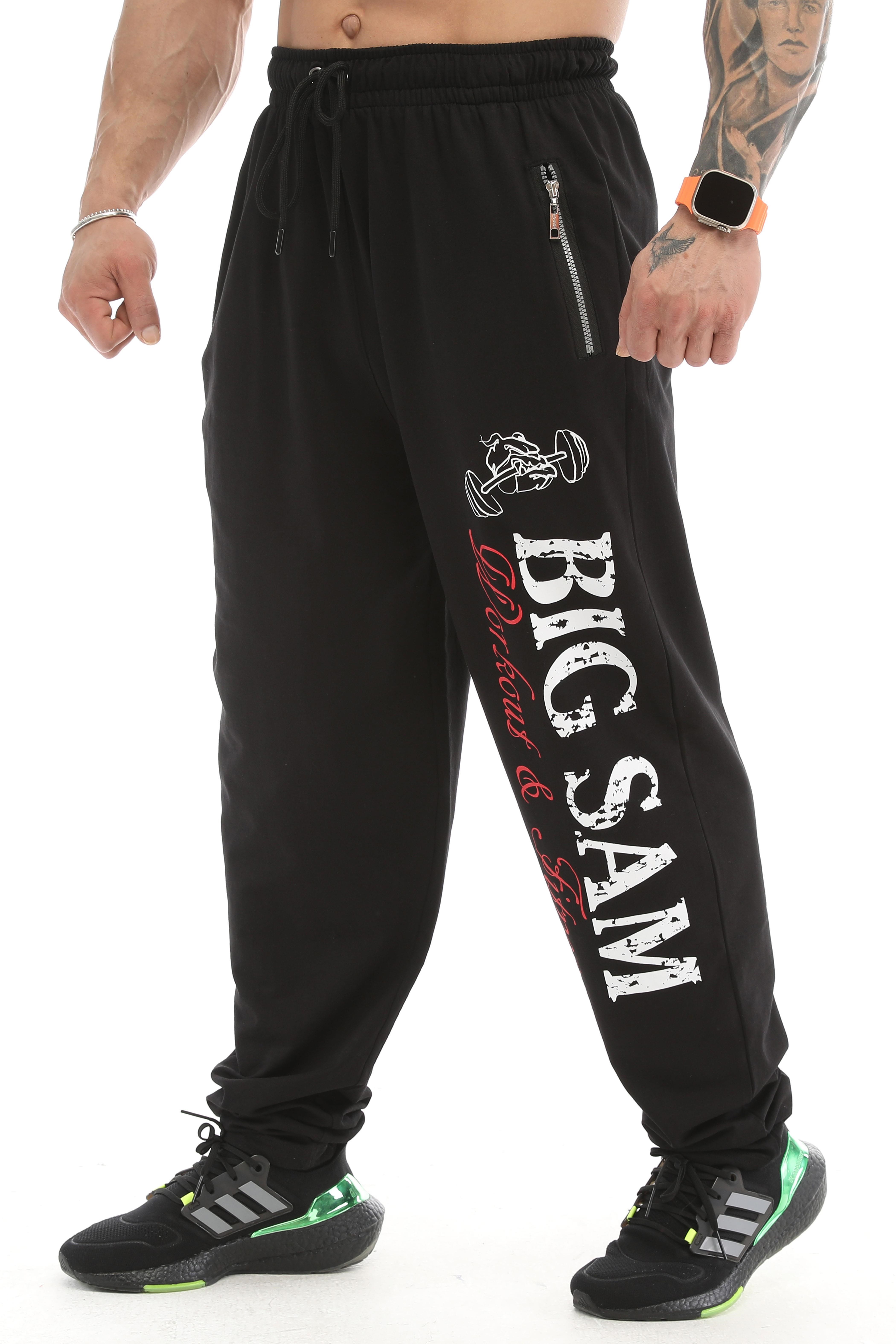 Fitness Pantolon Şalvar Kesim Eşofman Altı Big Sam 1094