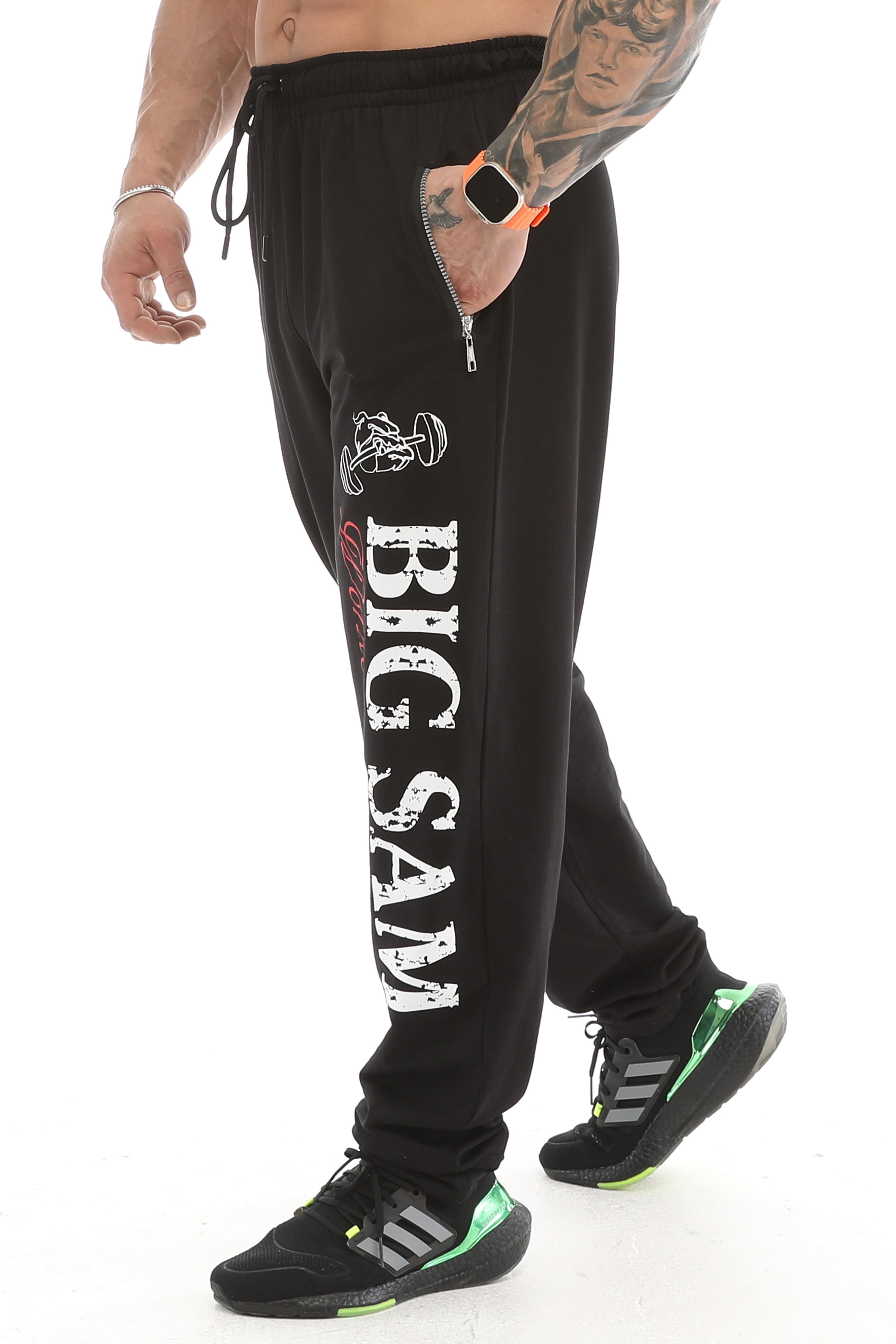 Fitness Pantolon Şalvar Kesim Eşofman Altı Big Sam 1094