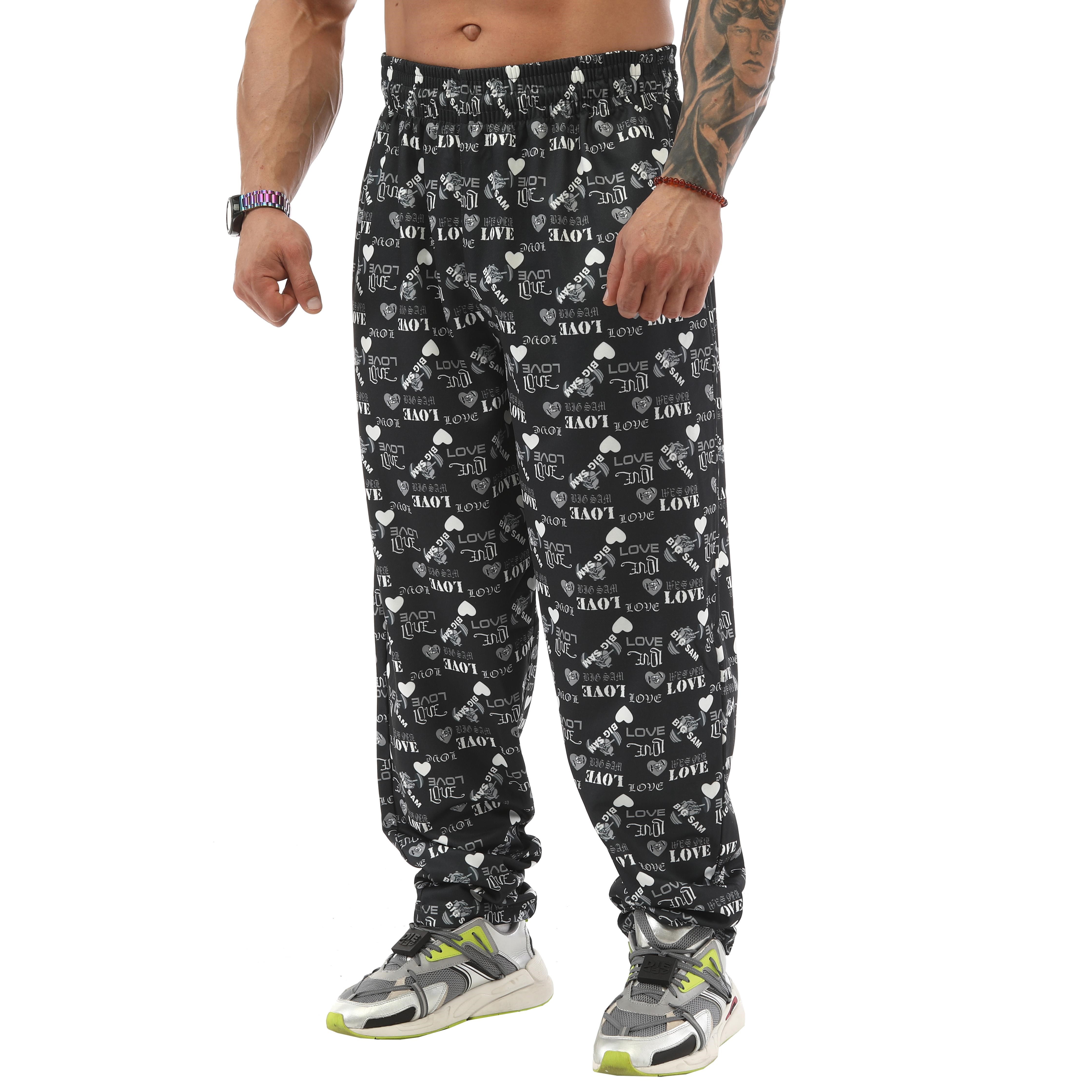 Gri Love Desenli Body Pantolon Big Sam 1136