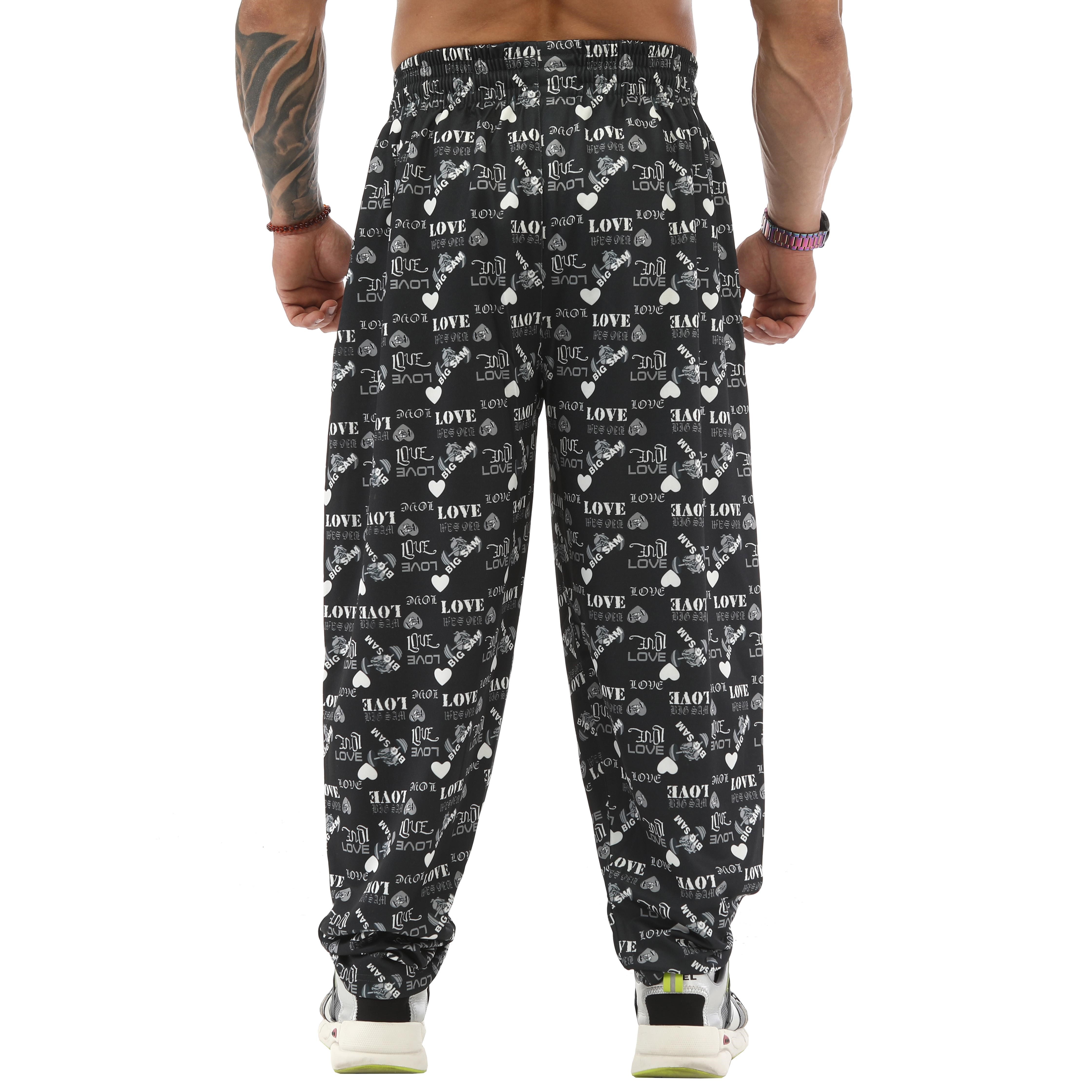 Gri Love Desenli Body Pantolon Big Sam 1136