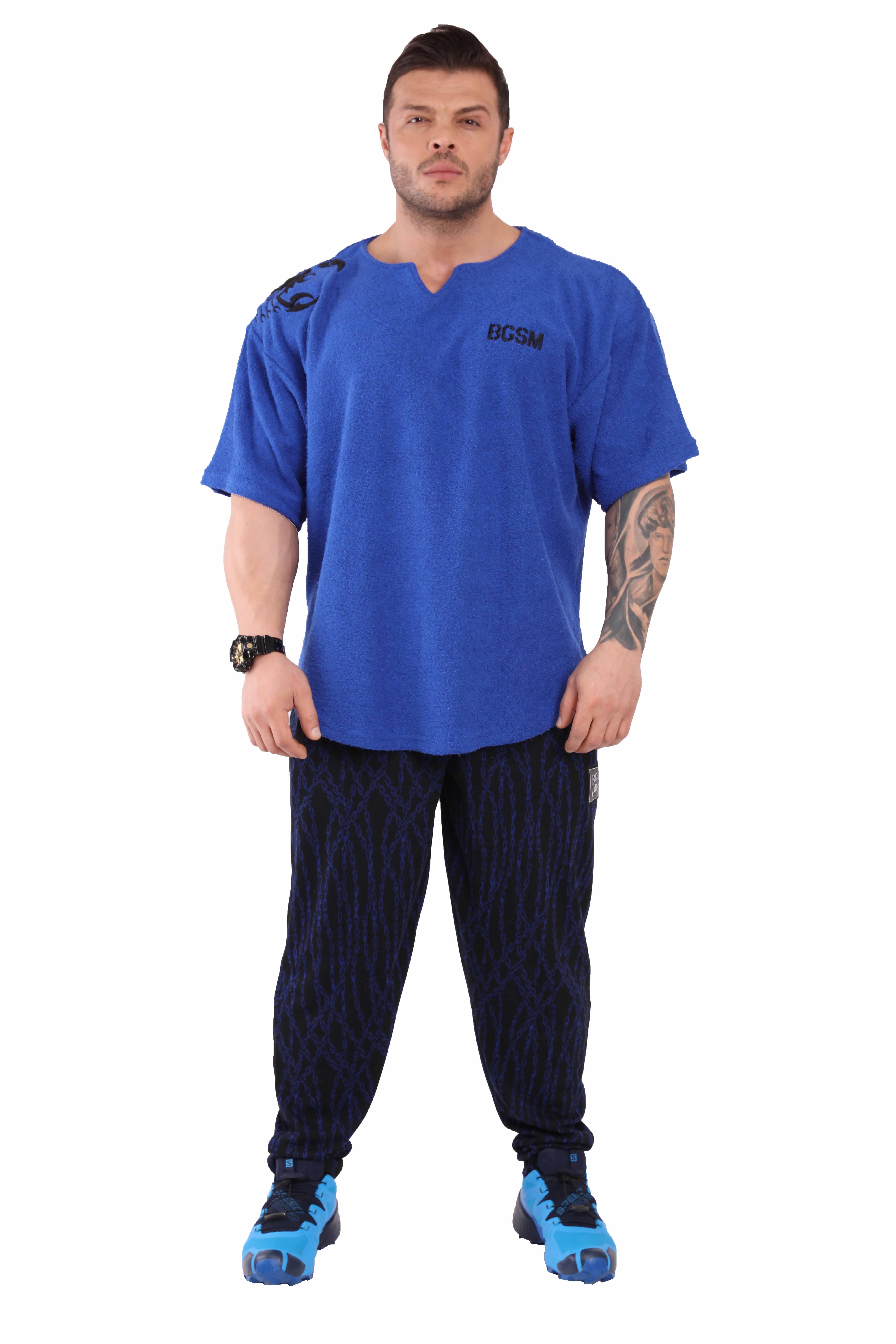 Havlu Antrenman T-shirt Geniş Kesim Bodybuilding Rag Top Big Sam 3299