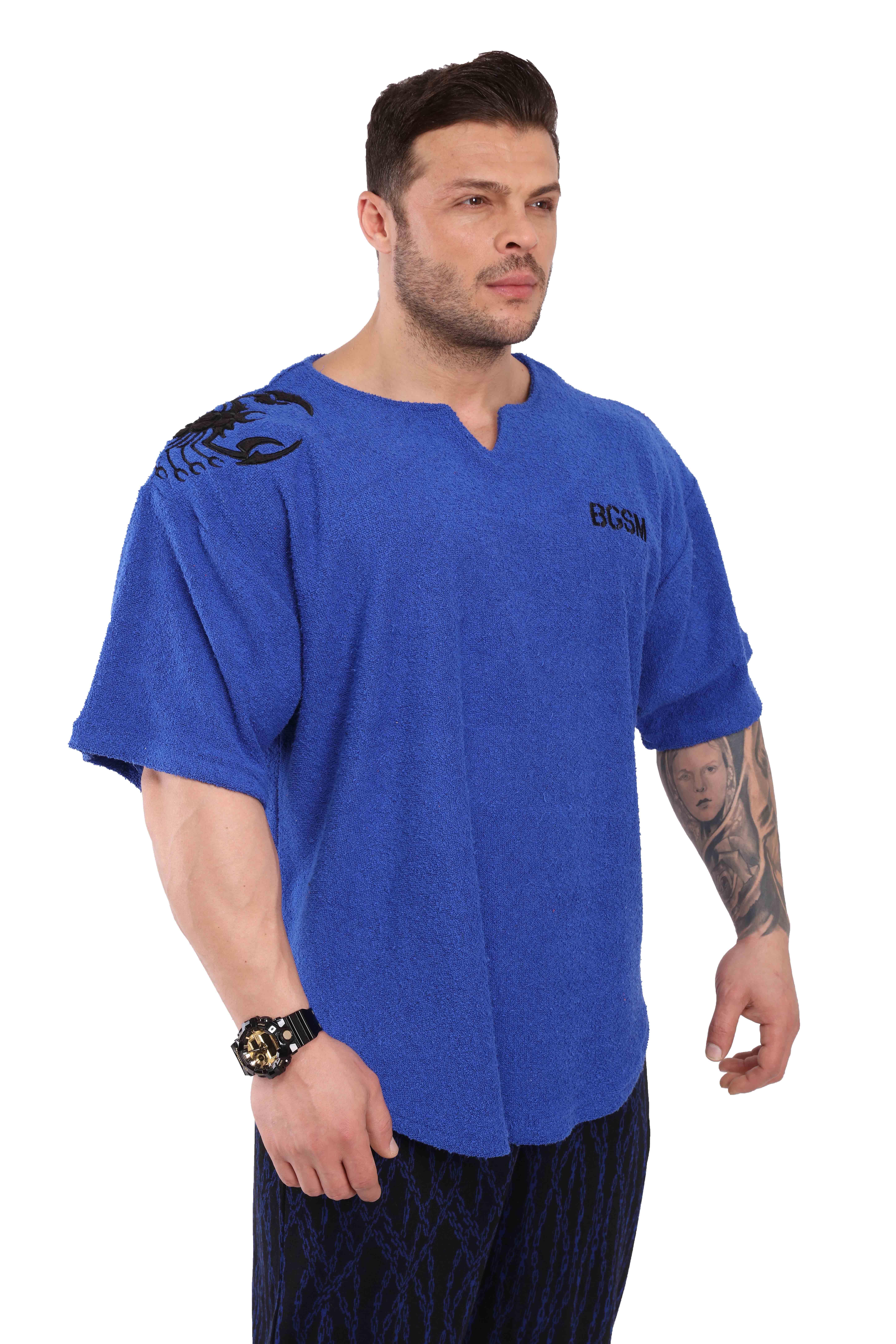 Havlu Antrenman T-shirt Geniş Kesim Bodybuilding Rag Top Big Sam 3299