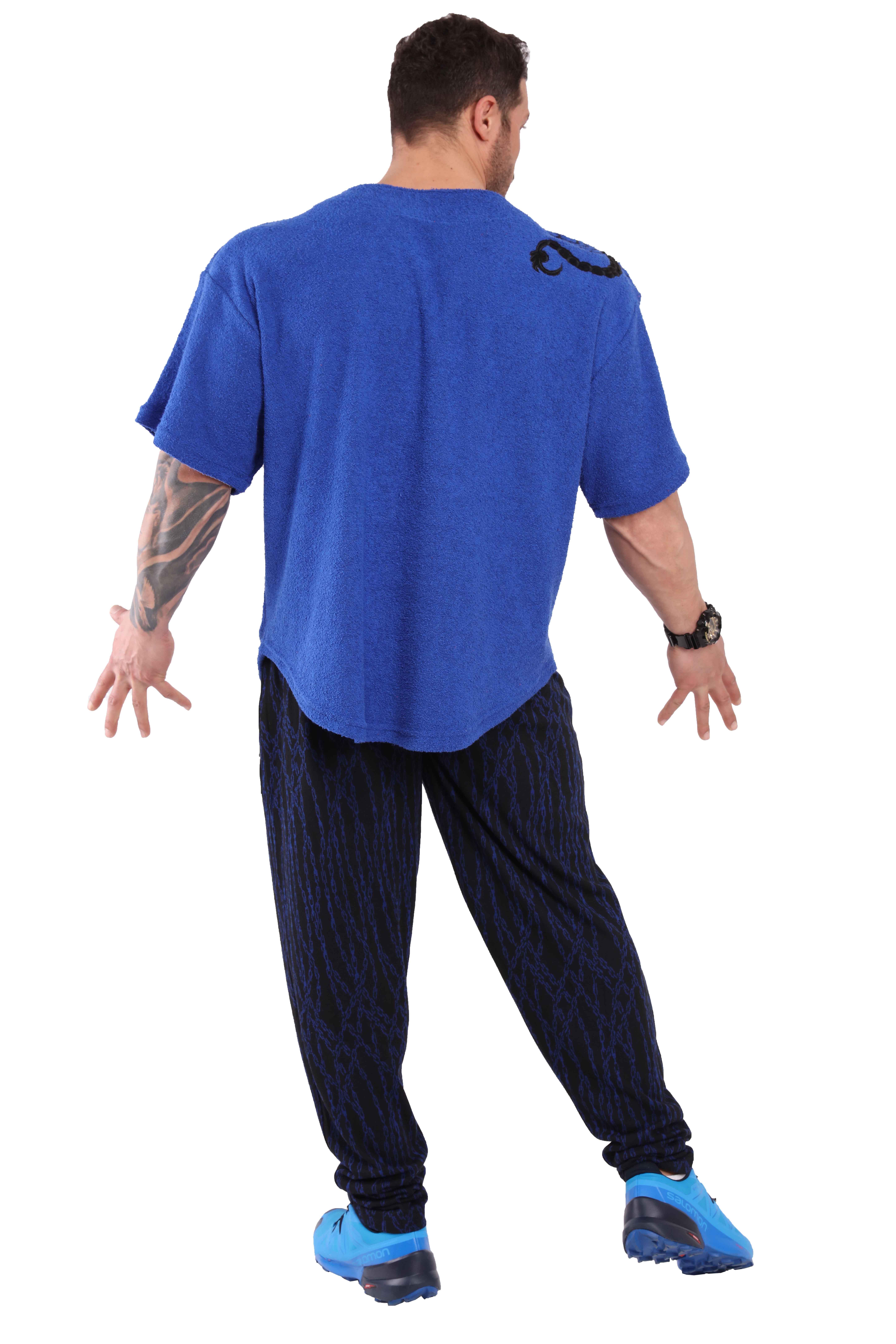Havlu Antrenman T-shirt Geniş Kesim Bodybuilding Rag Top Big Sam 3299
