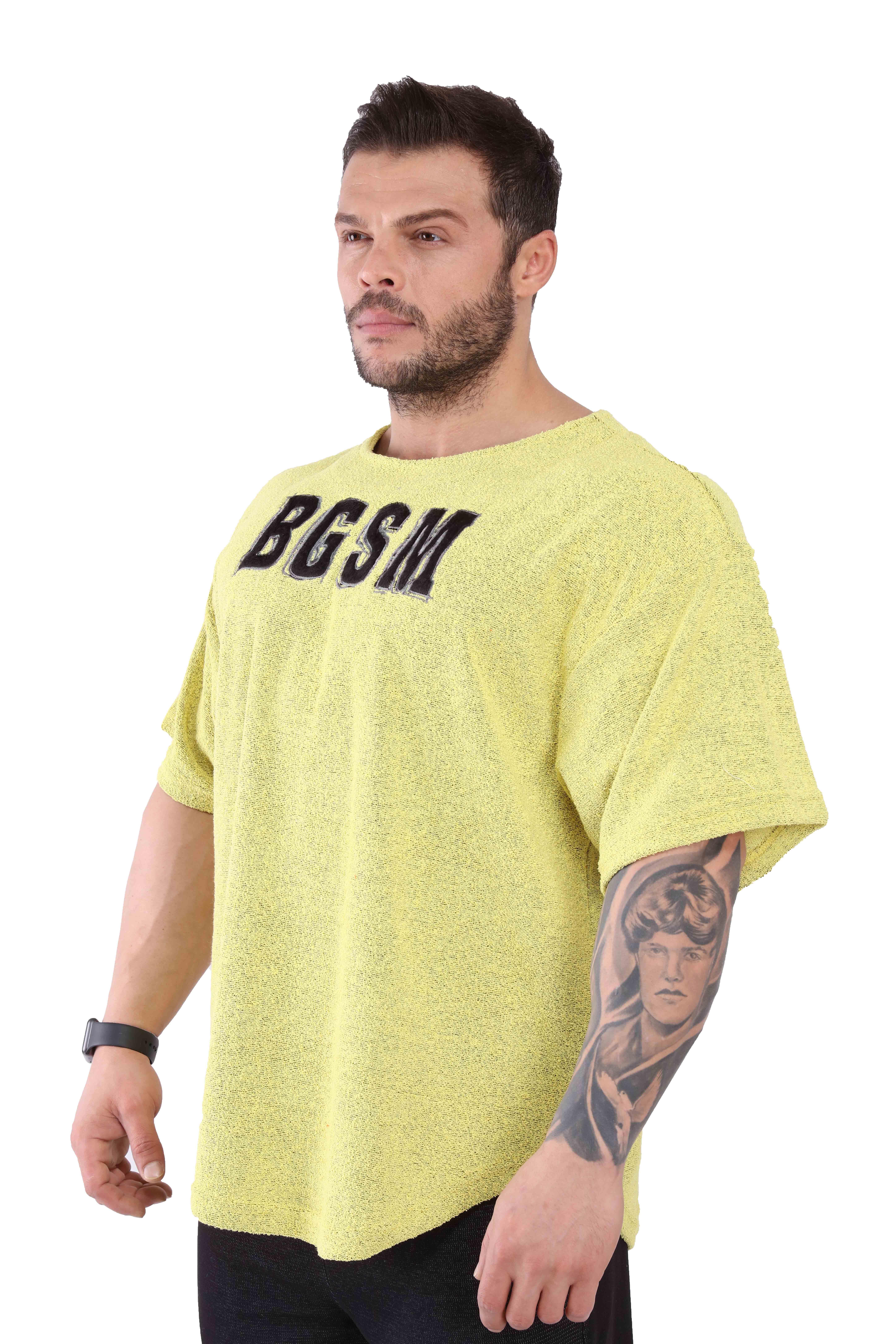 Havlu Rag Top Kalın Antrenman T-shirt Big Sam 3302
