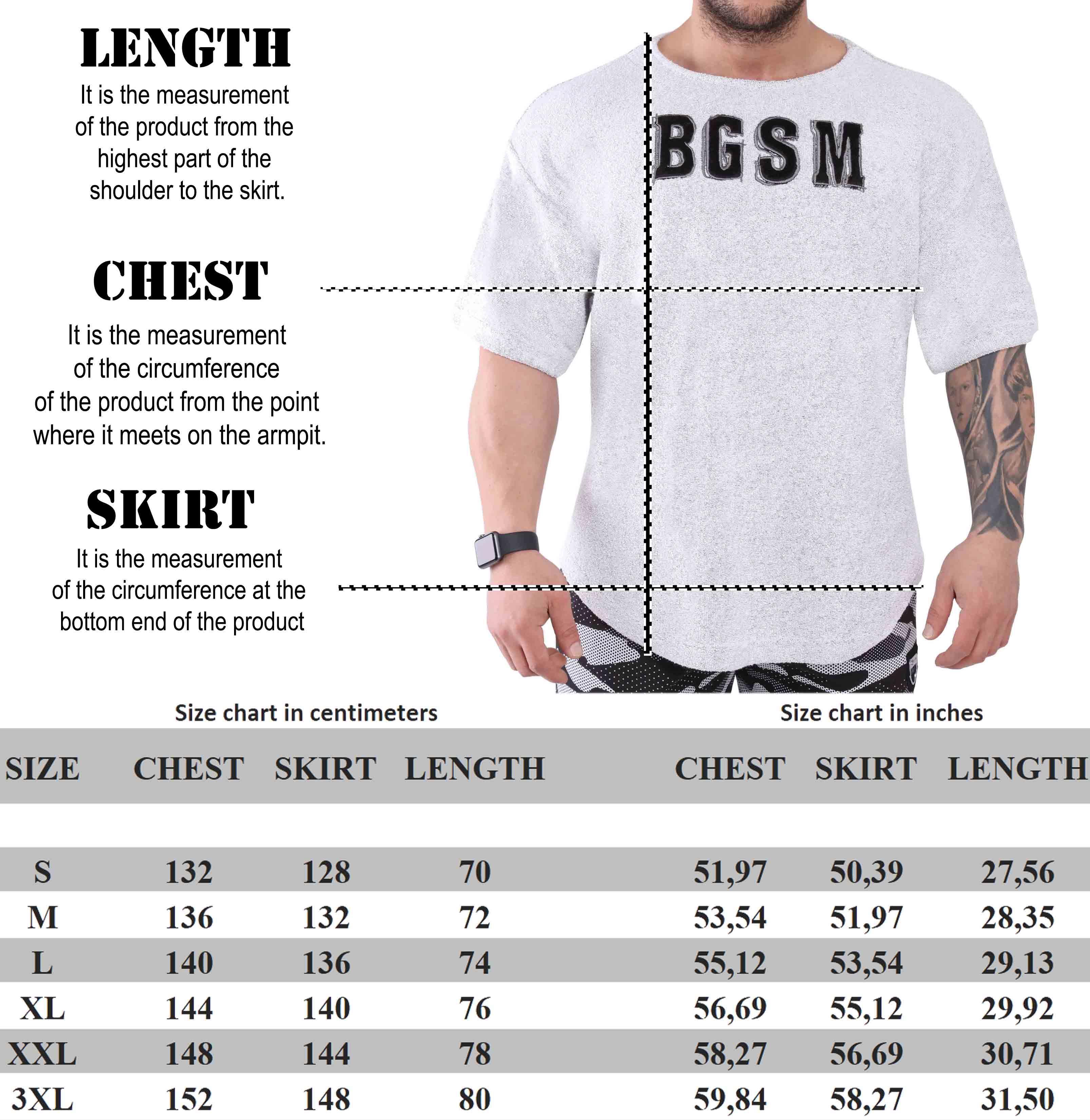 Havlu Rag Top Kalın Antrenman T-shirt Big Sam 3300