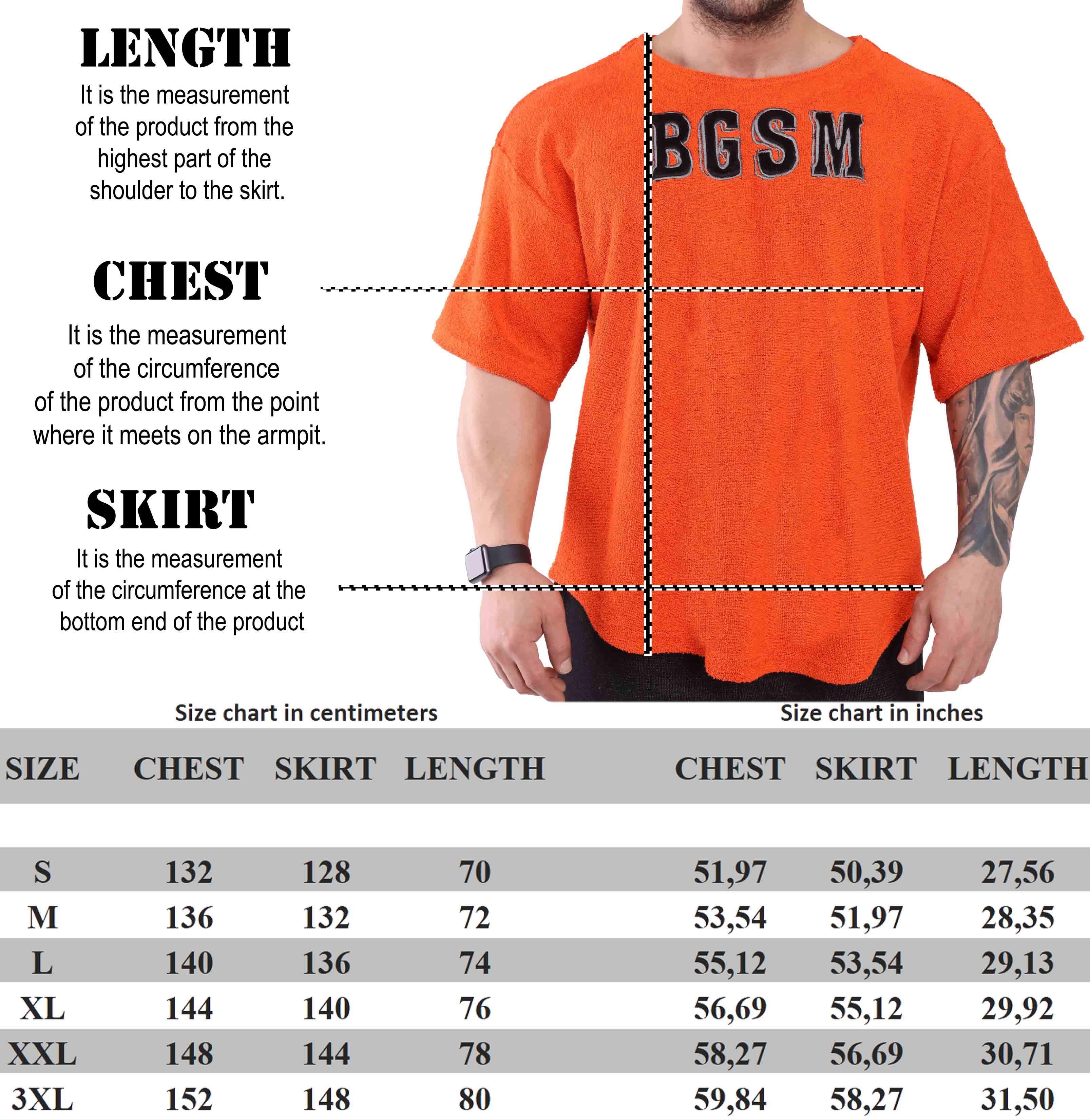 Havlu Rag Top Kalın Antrenman T-shirt Big Sam 3301