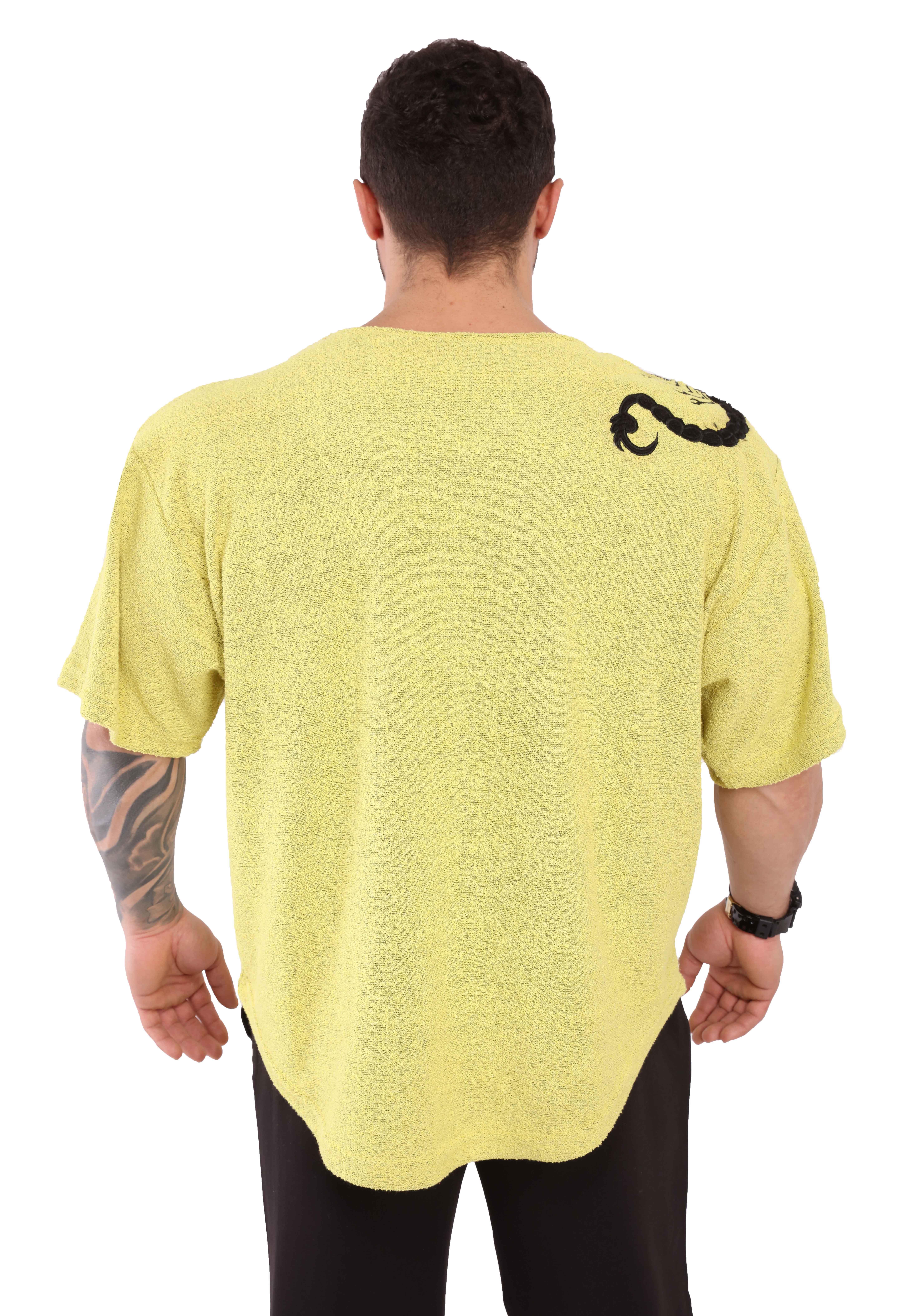Havlu Vücut Geliştirme Antrenman T-shirt Gym Rag Top Big Sam 3297