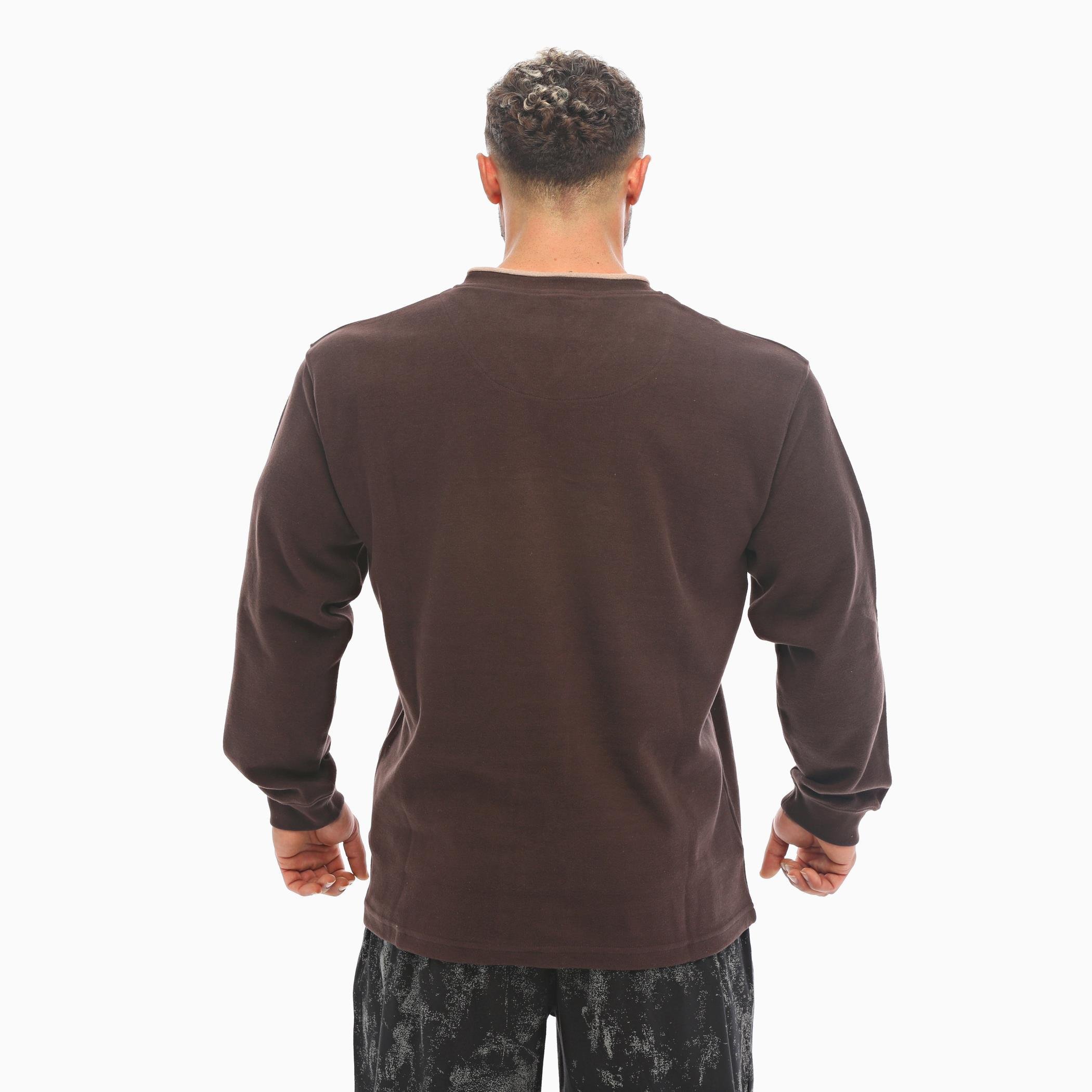 Kahverengi Kışlık Sweatshirt Big Sam 4654