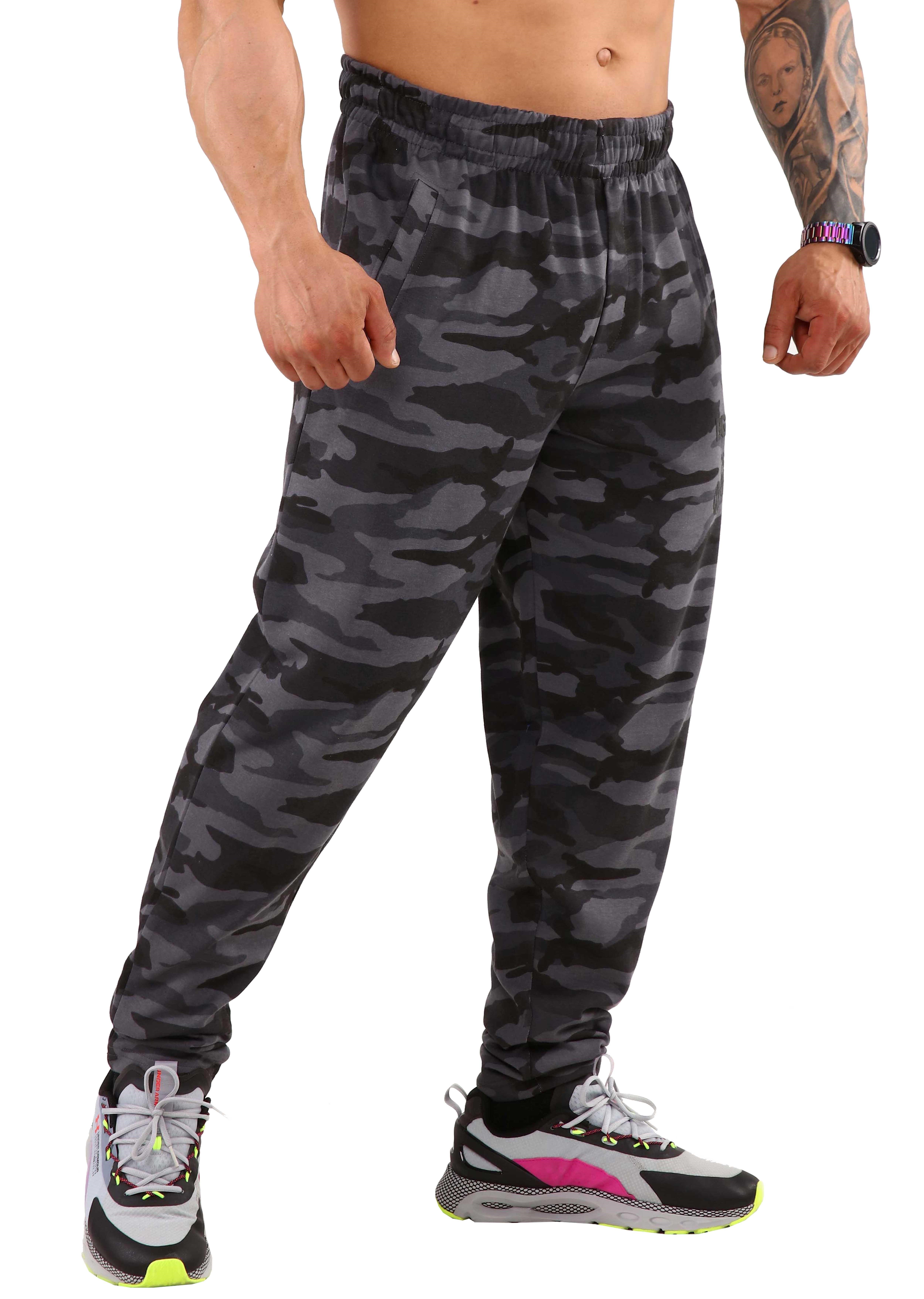 Kamuflaj Eşofman Altı Fitness Pantolon BGSM PNT1346