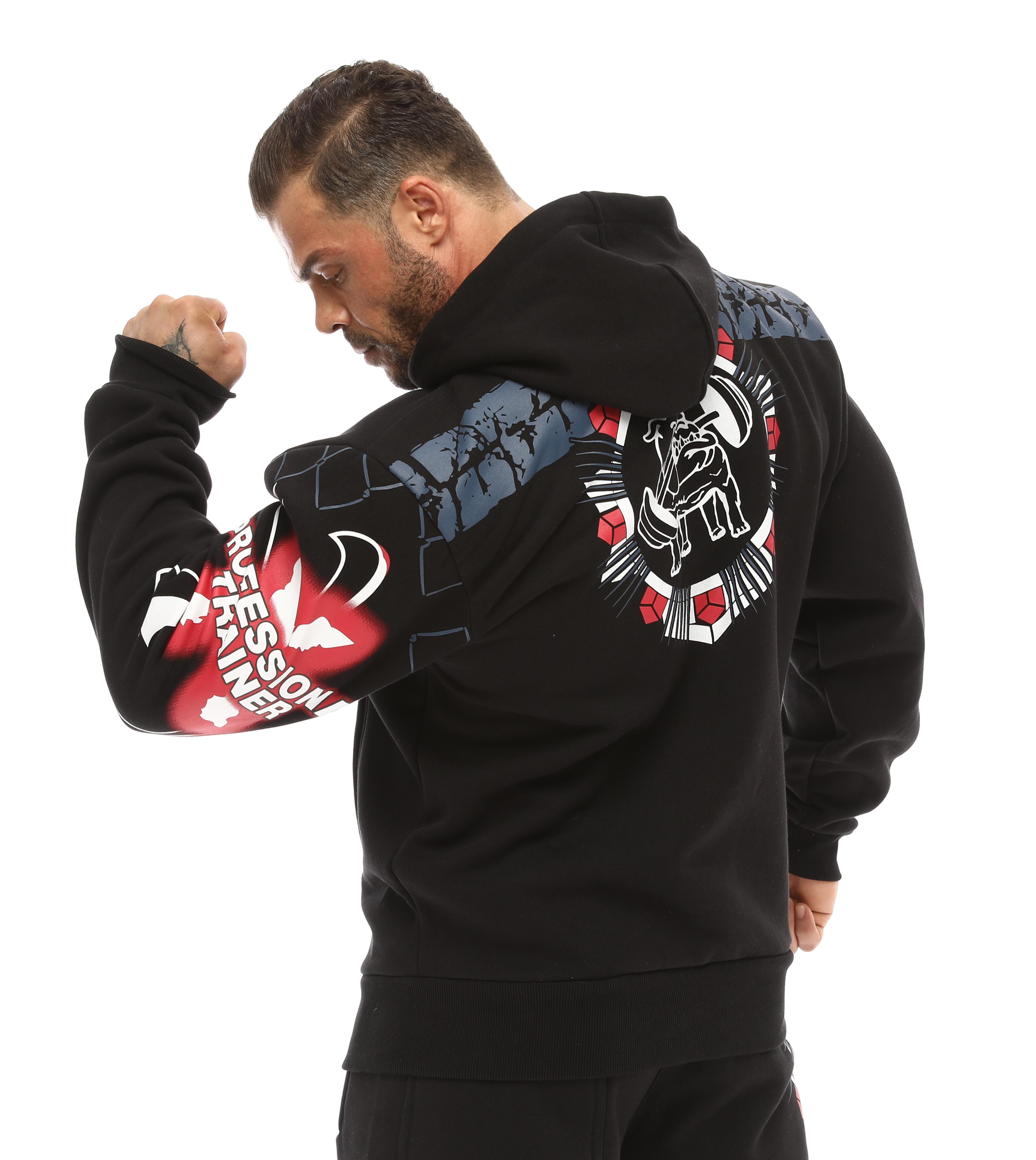 Kapşonlu Kışlık Oversize Polar Eşofman Üstü Spor Ceket Big Sam 3571