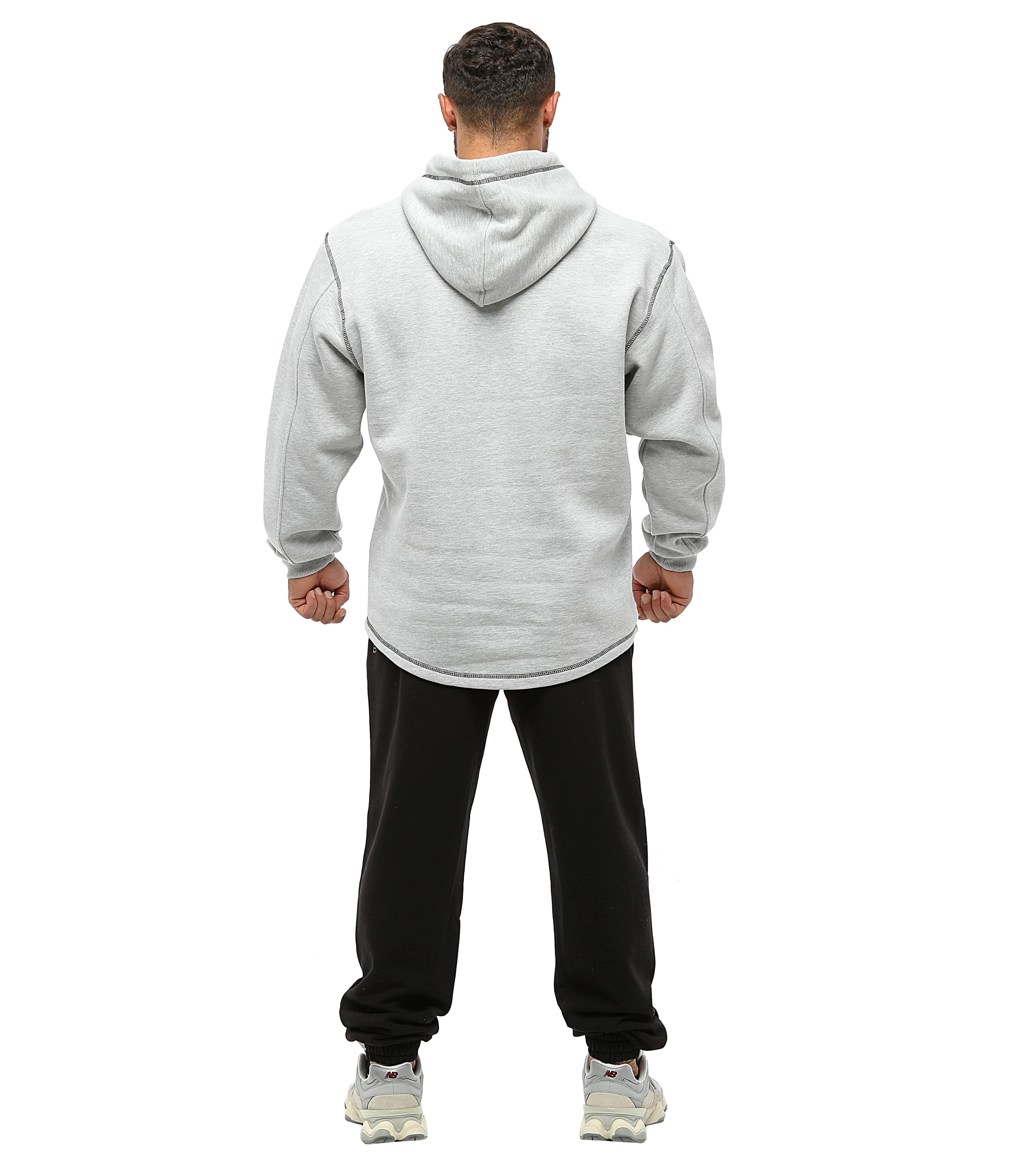 Kapşonlu Kışlık Pamuk Sweater Big Sam 4724