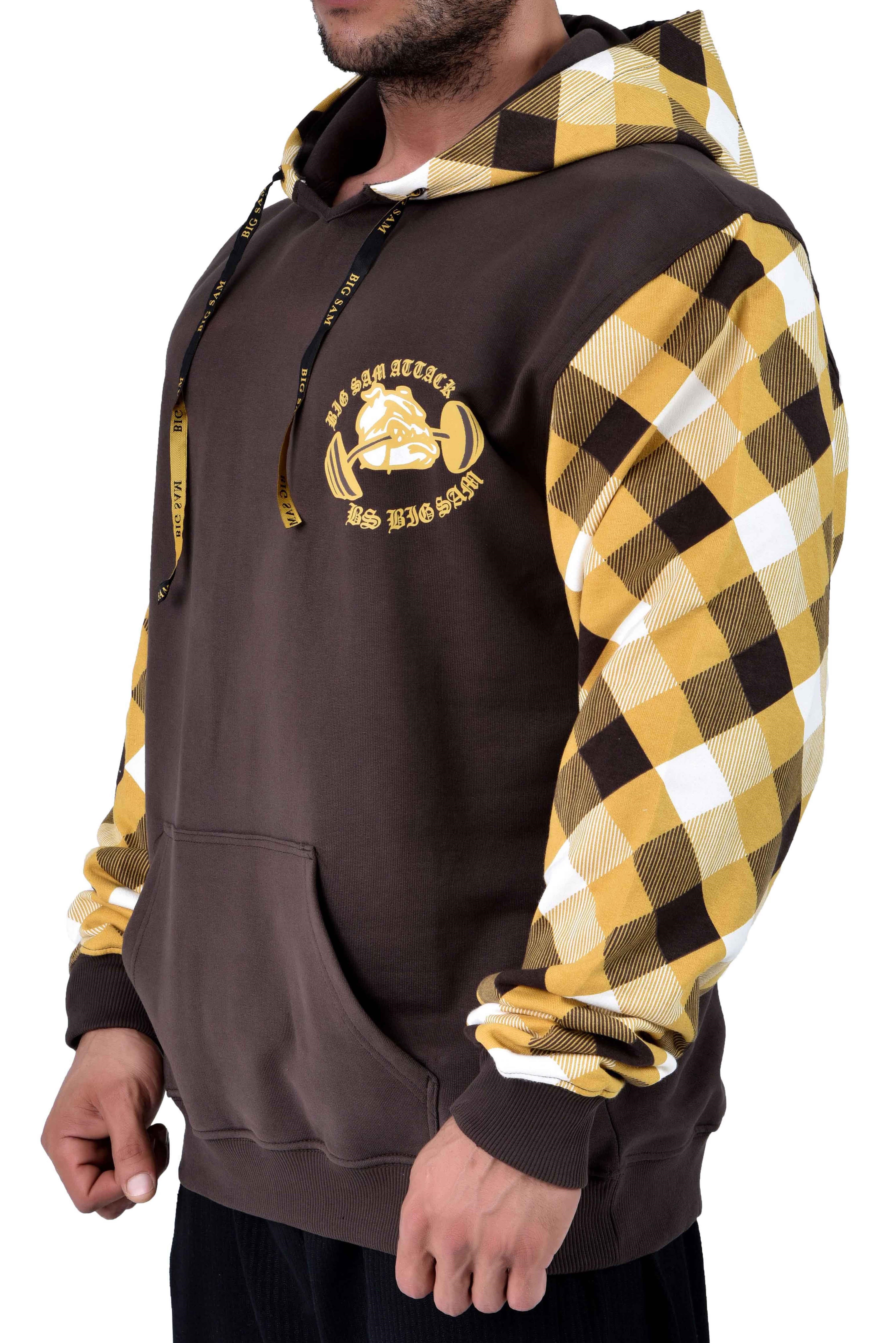 Kapşonlu Kışlık Sweatshirt Big Sam 4540