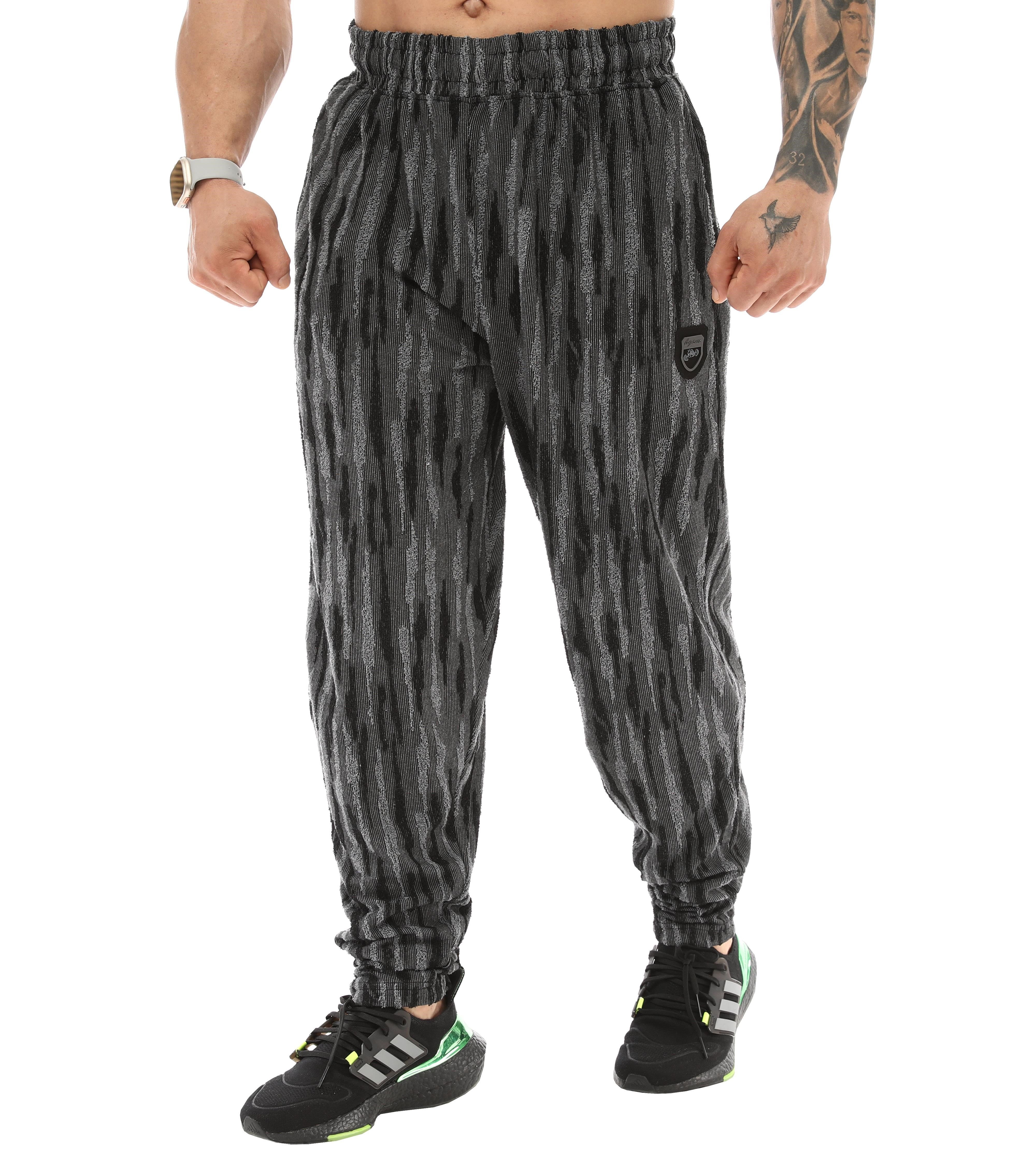 Kışlık Eşofman Altı Dokulu Oversize Body Pantolon