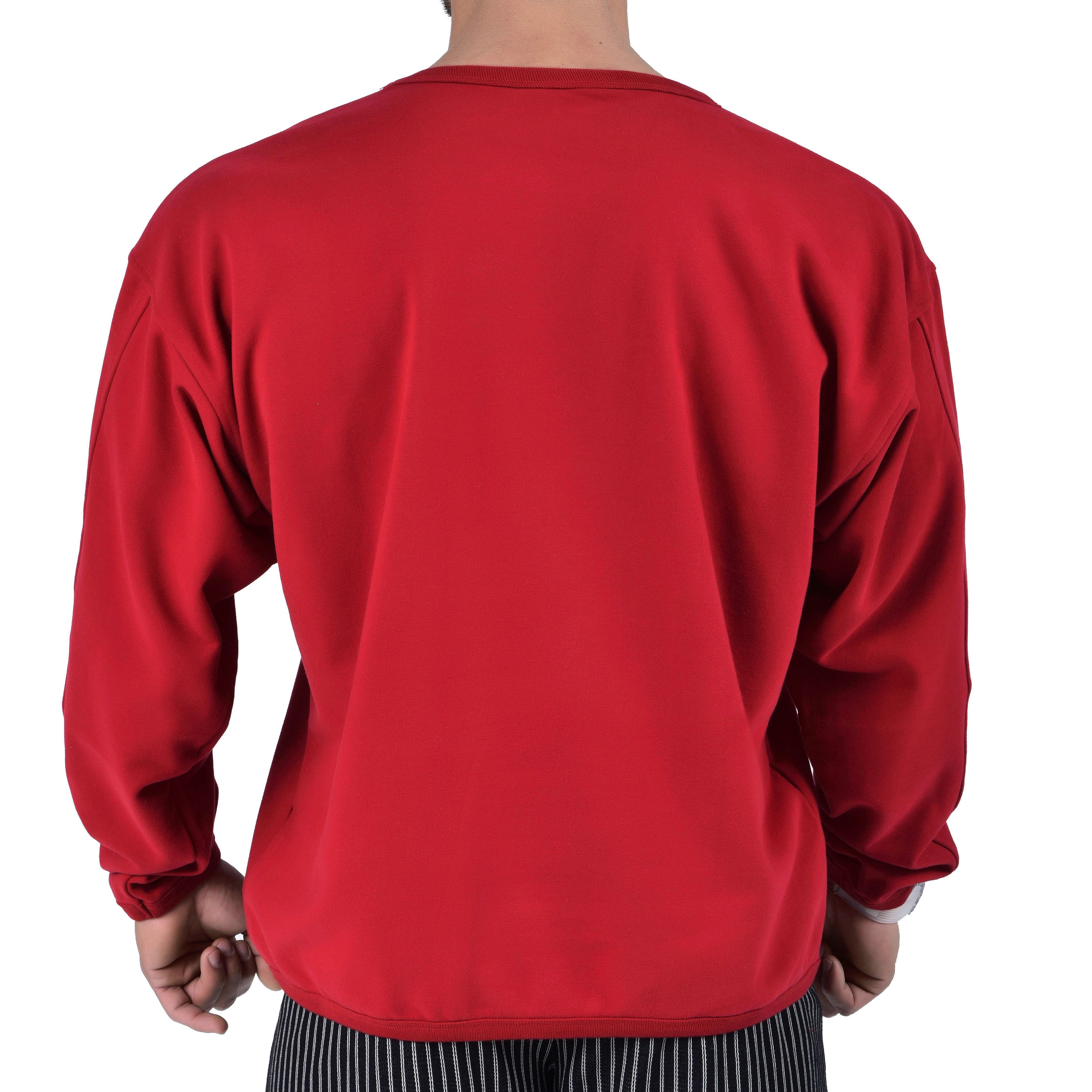 Kışlık Spor Sweatshirt Rahat Kesim Big Sam 4569
