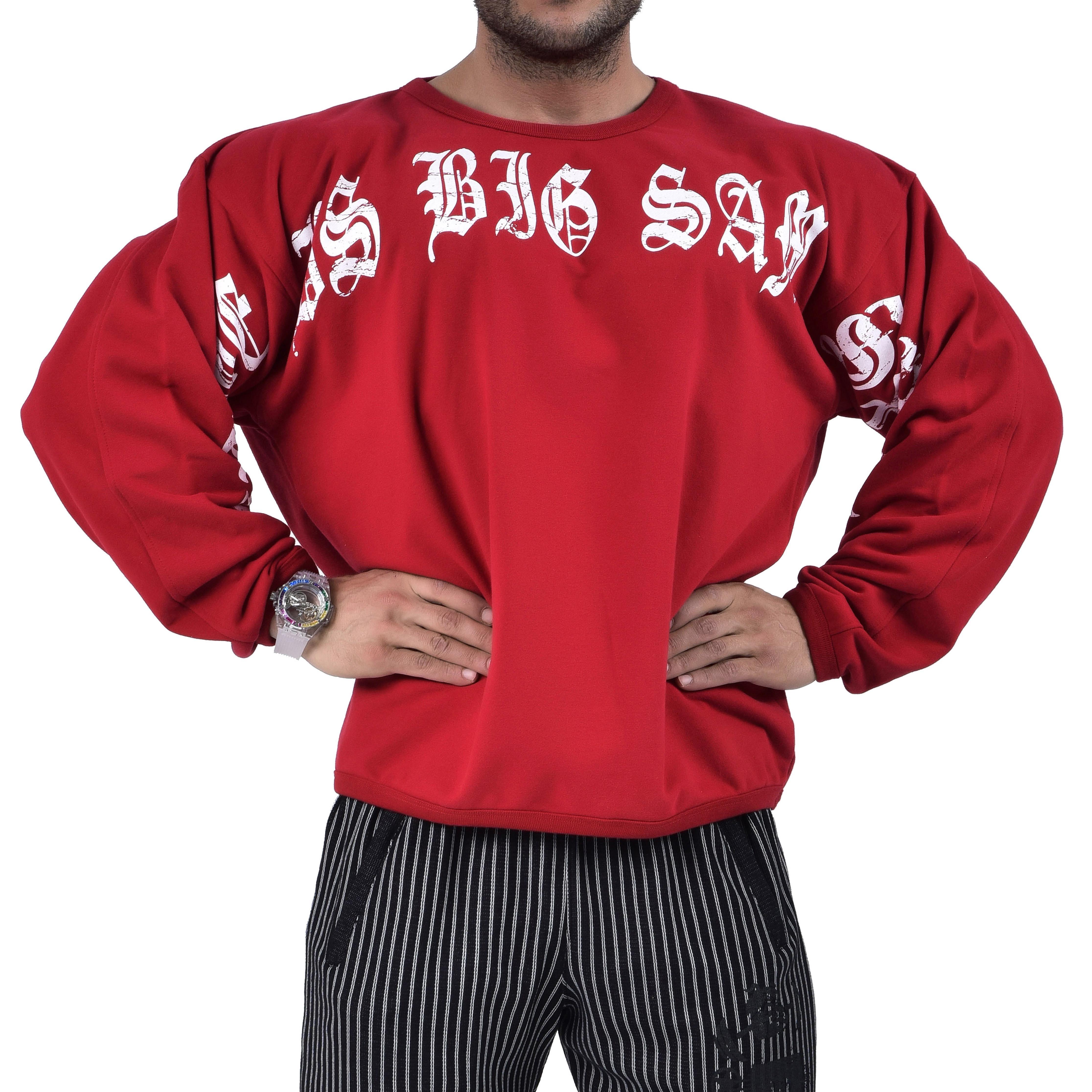 Kışlık Spor Sweatshirt Rahat Kesim Big Sam 4569