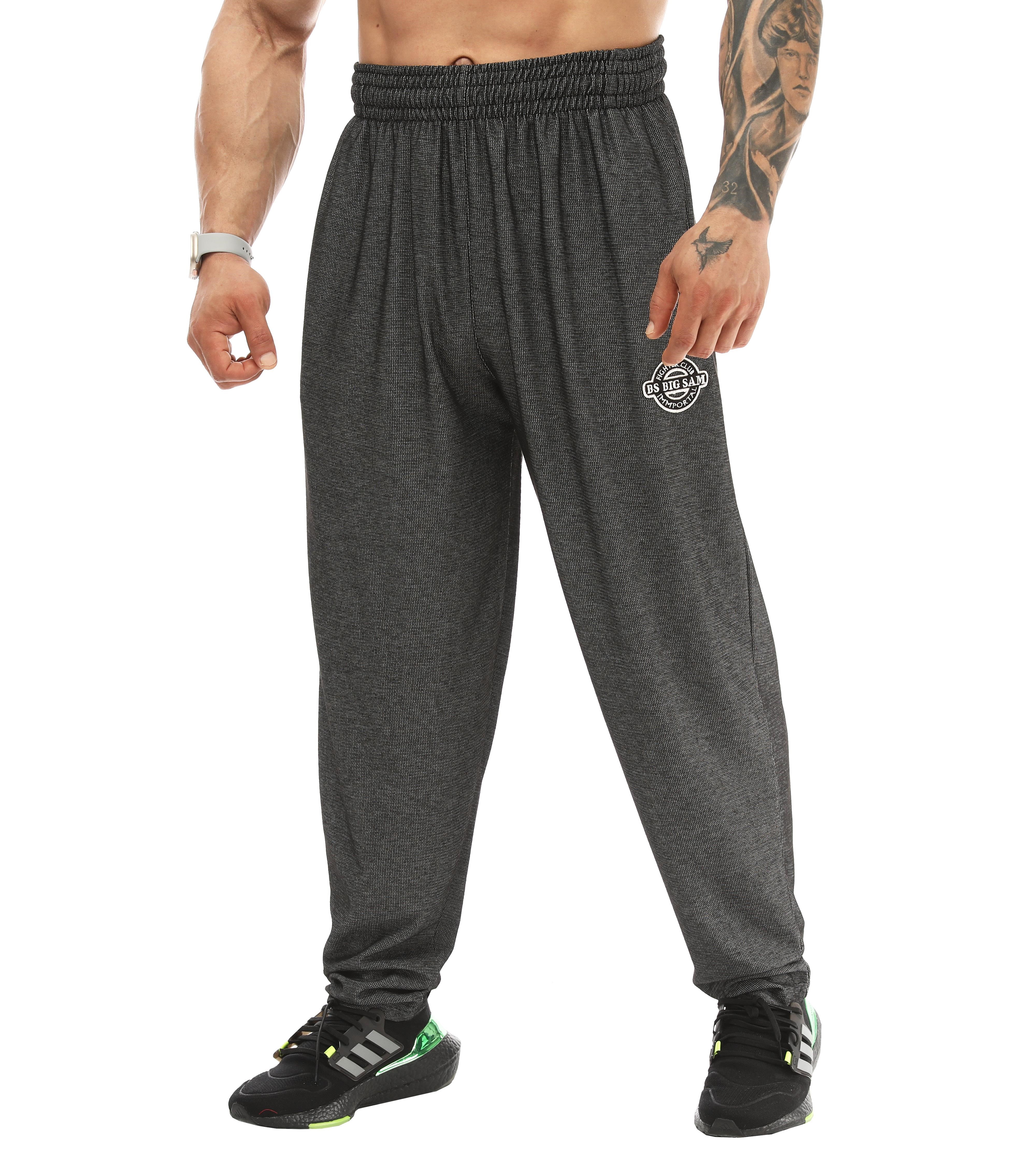 Loose Fit Armalı Eşofman Altı Bodybuilding Pantolon BGSM PNT1373