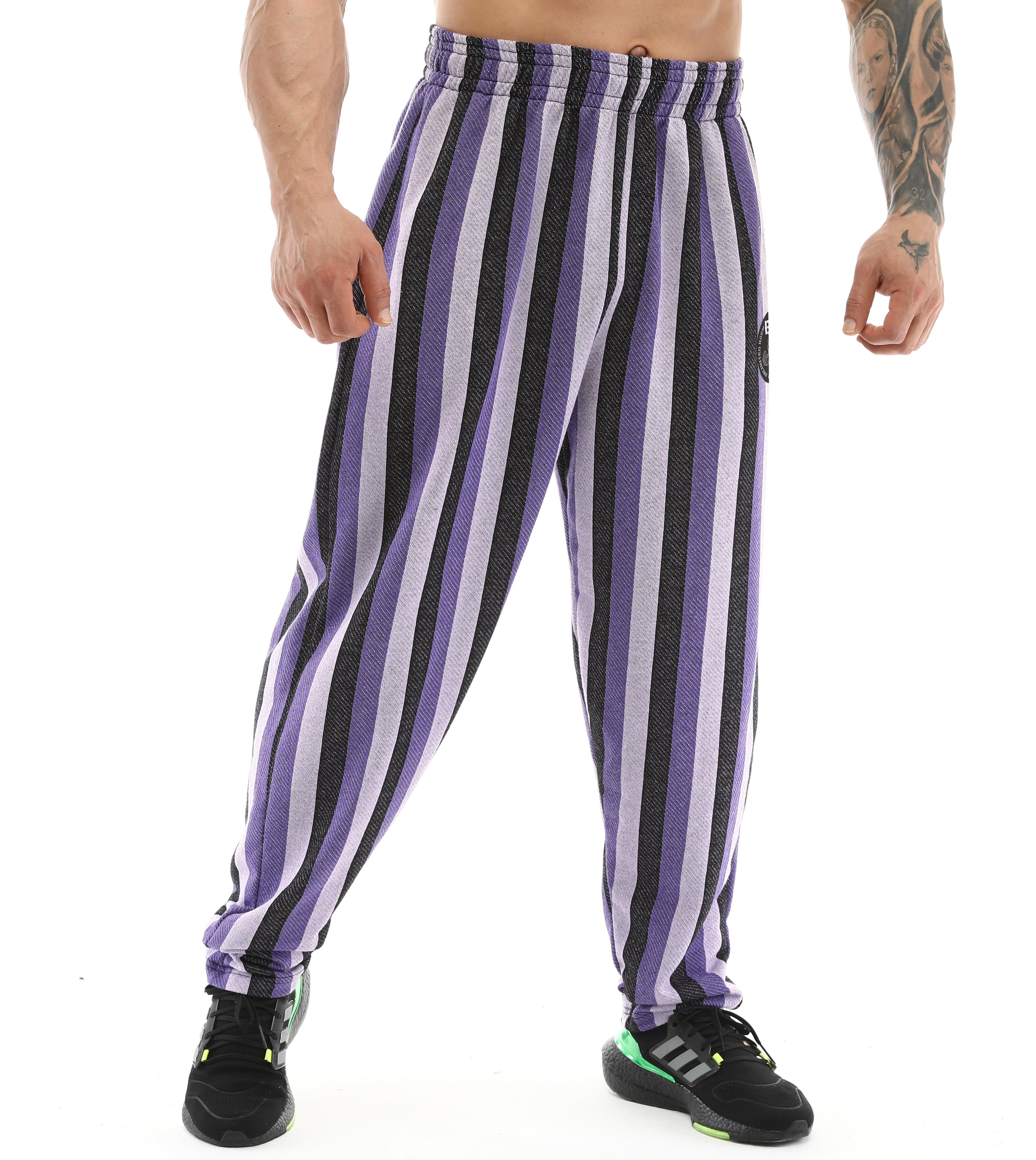 Loose Fit Armalı Eşofman Altı Bodybuilding Pantolon BGSM PNT1375